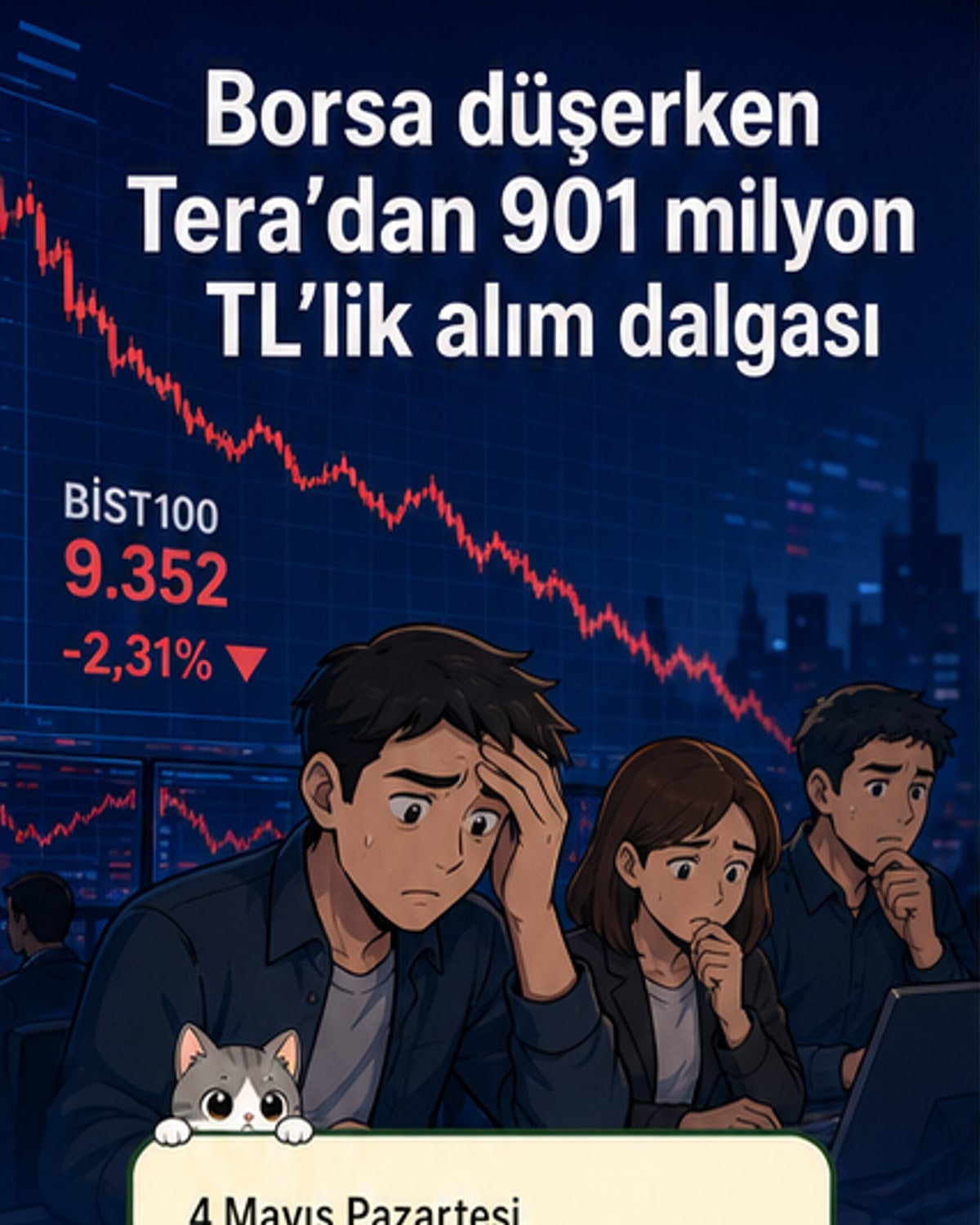 Piyasa düştü, ama 901 milyon TL giriş yaptı