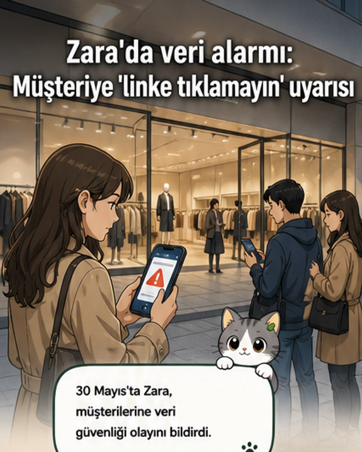 Zara'da veri sızıntısı: Müşteri bilgileri ele geçirildi