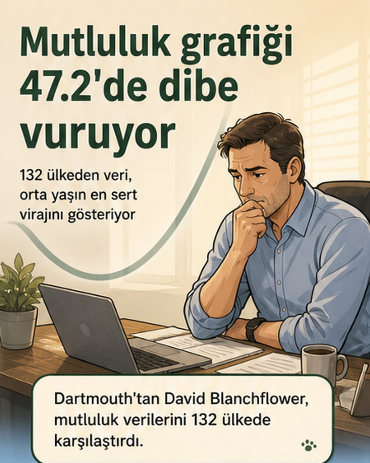 İnsanların en mutsuz olduğu yaş belli oldu