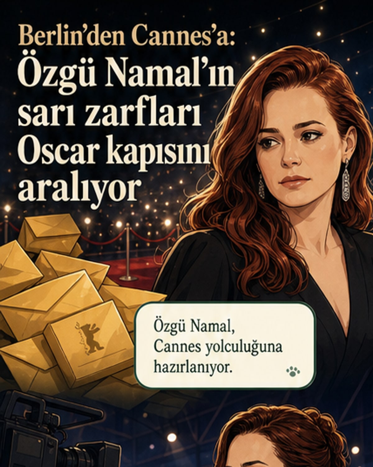 Özgü Namal'dan uluslararası çıkış