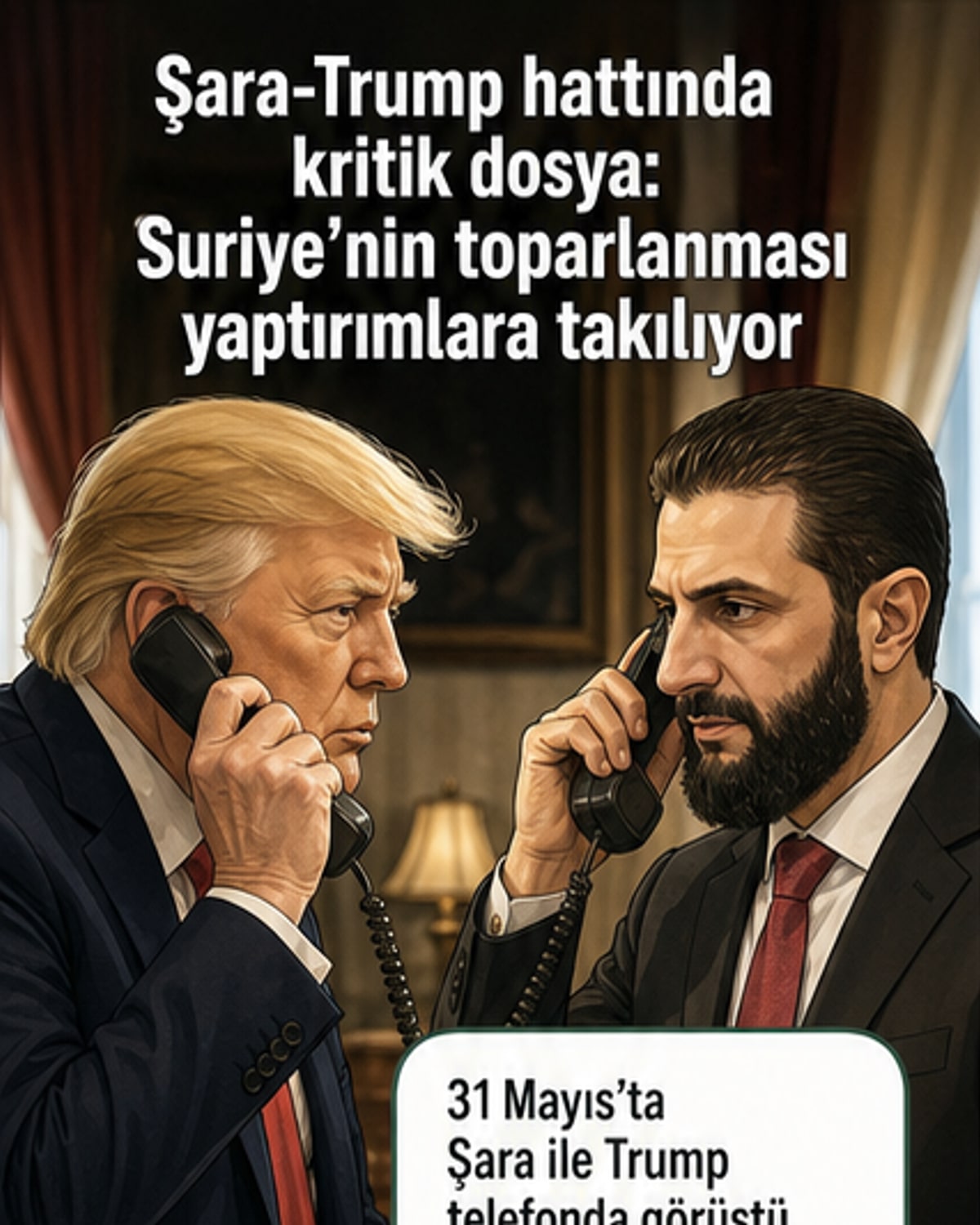 Suriye ve ABD liderleri görüştü