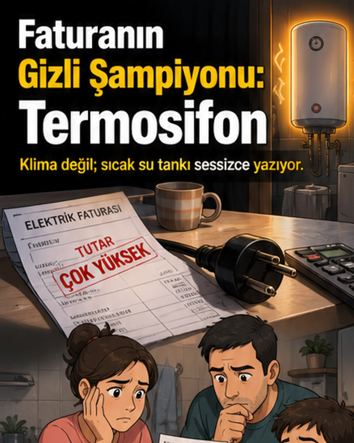 Elektrik faturasını şişiren gizli cihaz