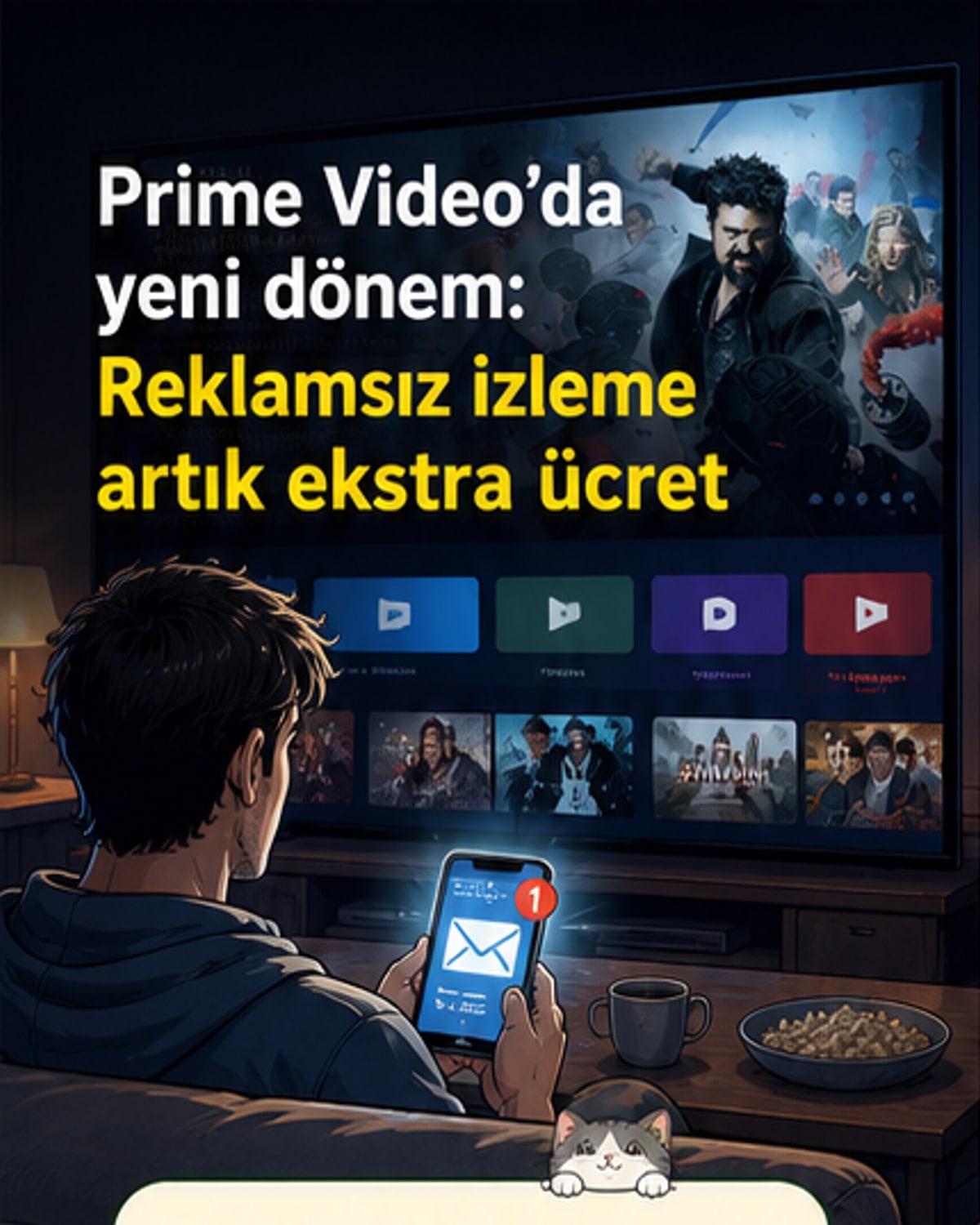 Amazon Türkiye, reklamlı Prime Video'ya geçiyor