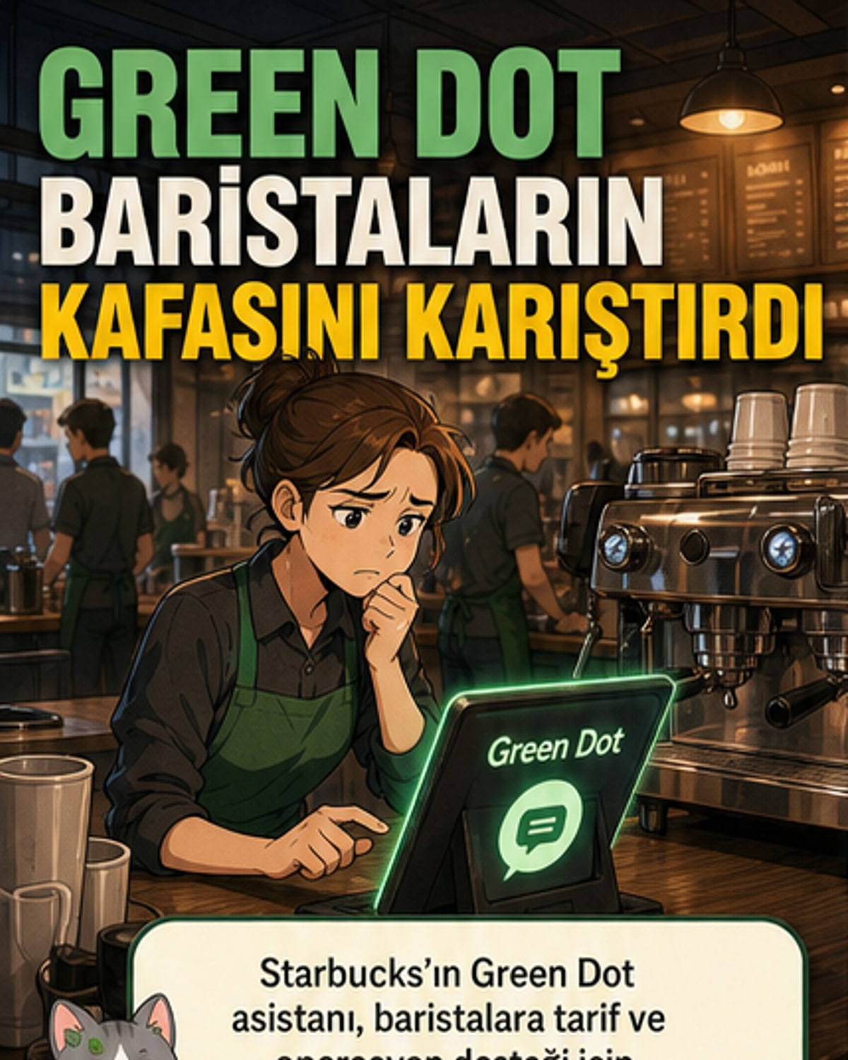Yapay zeka Starbucks'ı böldü