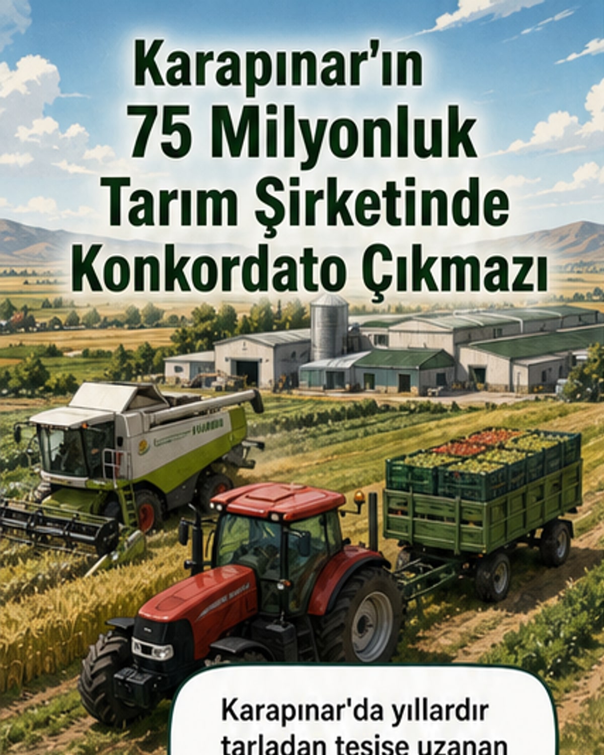 75 milyon liralık tarım şirketi iflas etti
