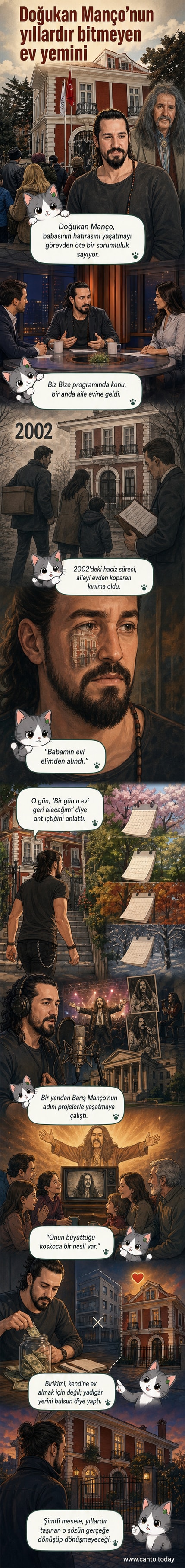 Doğukan Manço, babası Barış Manço'nun mirasını koruma mücadelesini anlatıyor.