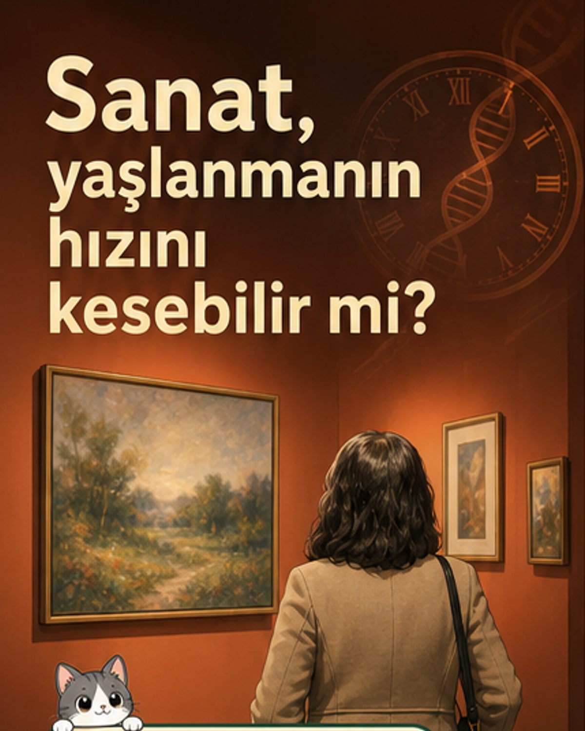 Sanat, biyolojik yaşlanmayı yavaşlatıyor