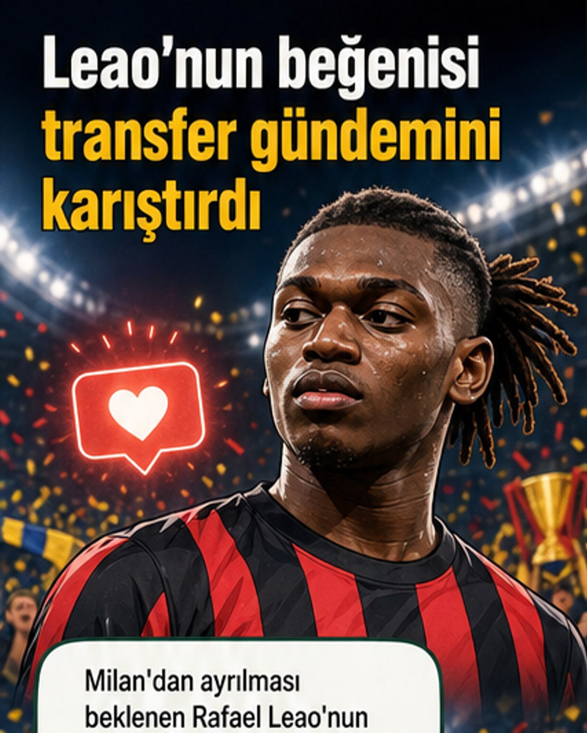 Leao, Galatasaray'ın şampiyonluğunu beğendi