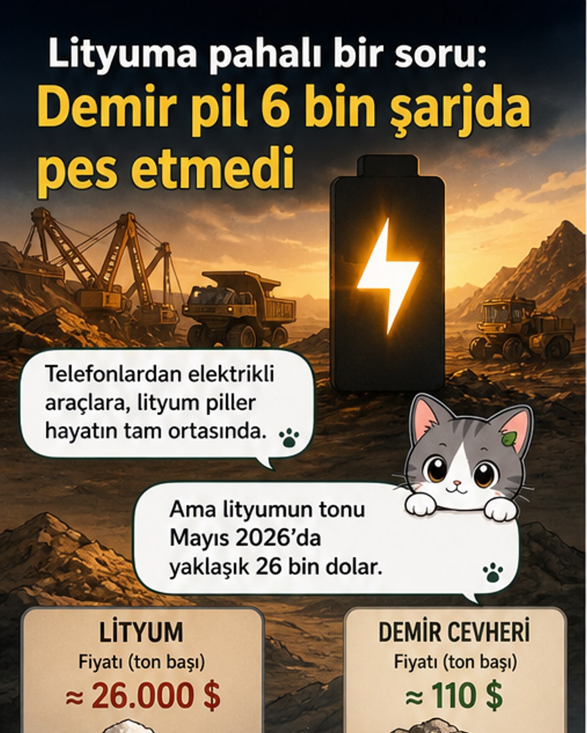 6 bin şarjda bile ilk gün gibi
