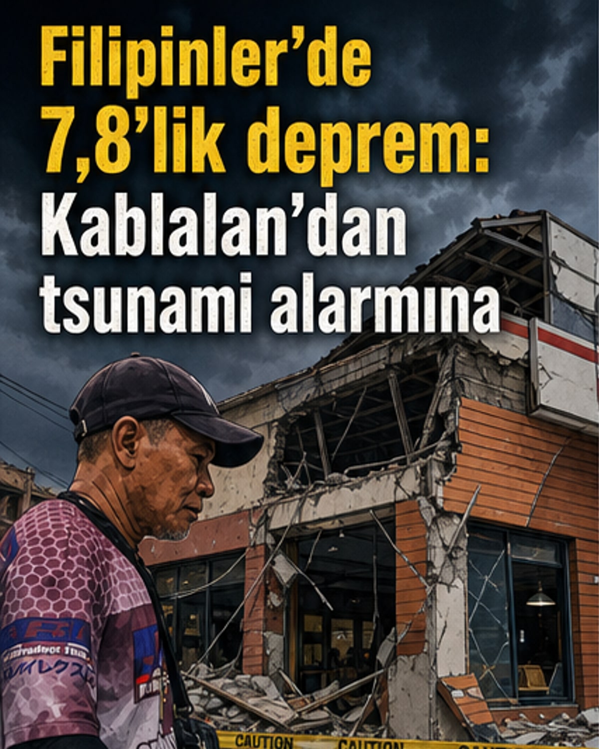 Filipinler'de 7,8'lik depremde 32 kişi yaşamını yitirdi