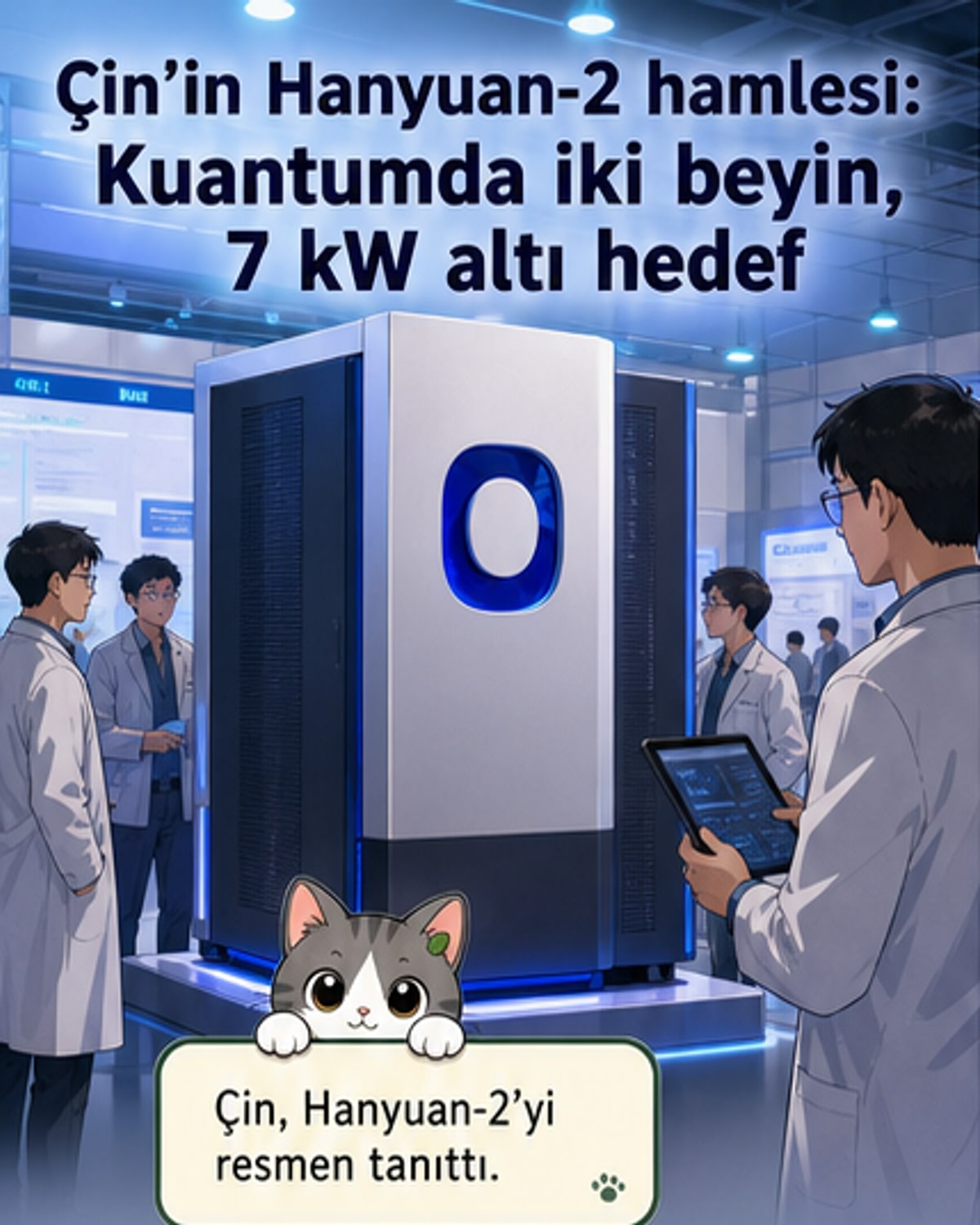 Dünyanın ilk çift çekirdekli kuantum bilgisayarı