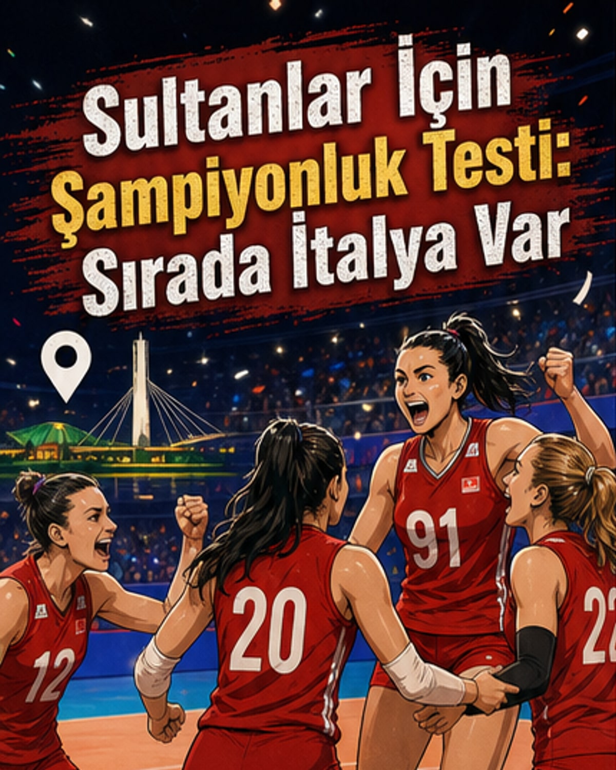 Filenin Sultanları İtalya'yı bekliyor