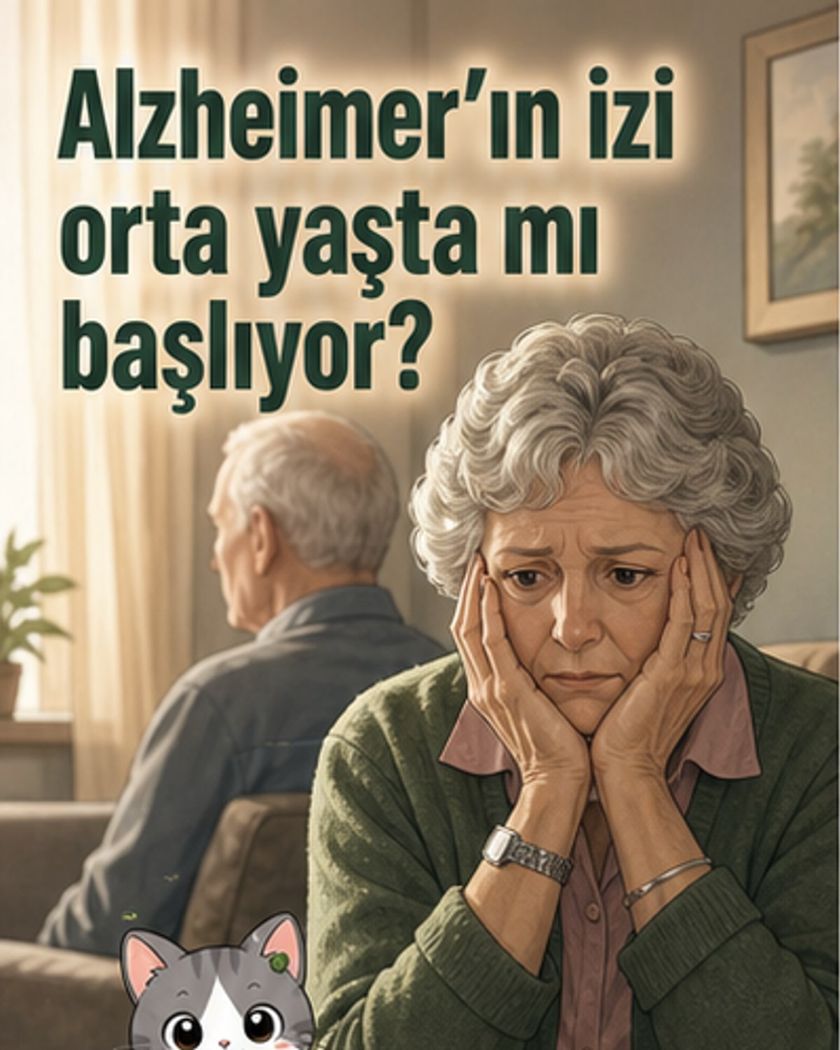 Alzheimer 20 yıl önce fark edilebilir