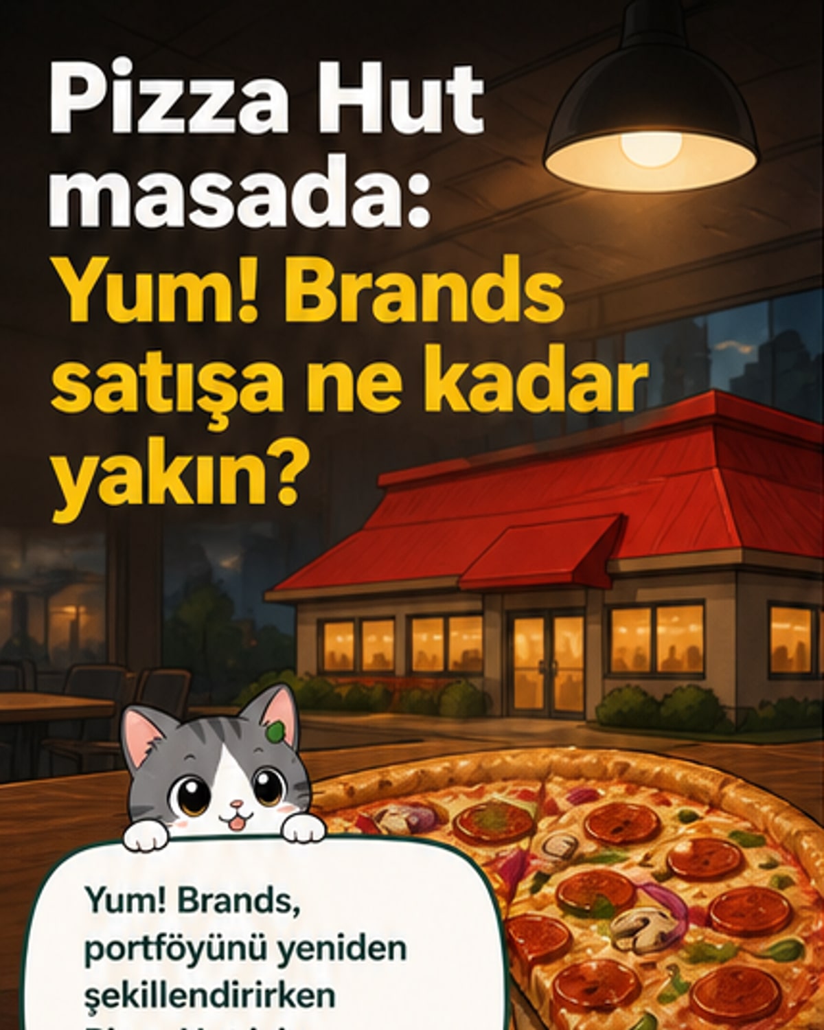 Pizza Hut satılıyor mu?