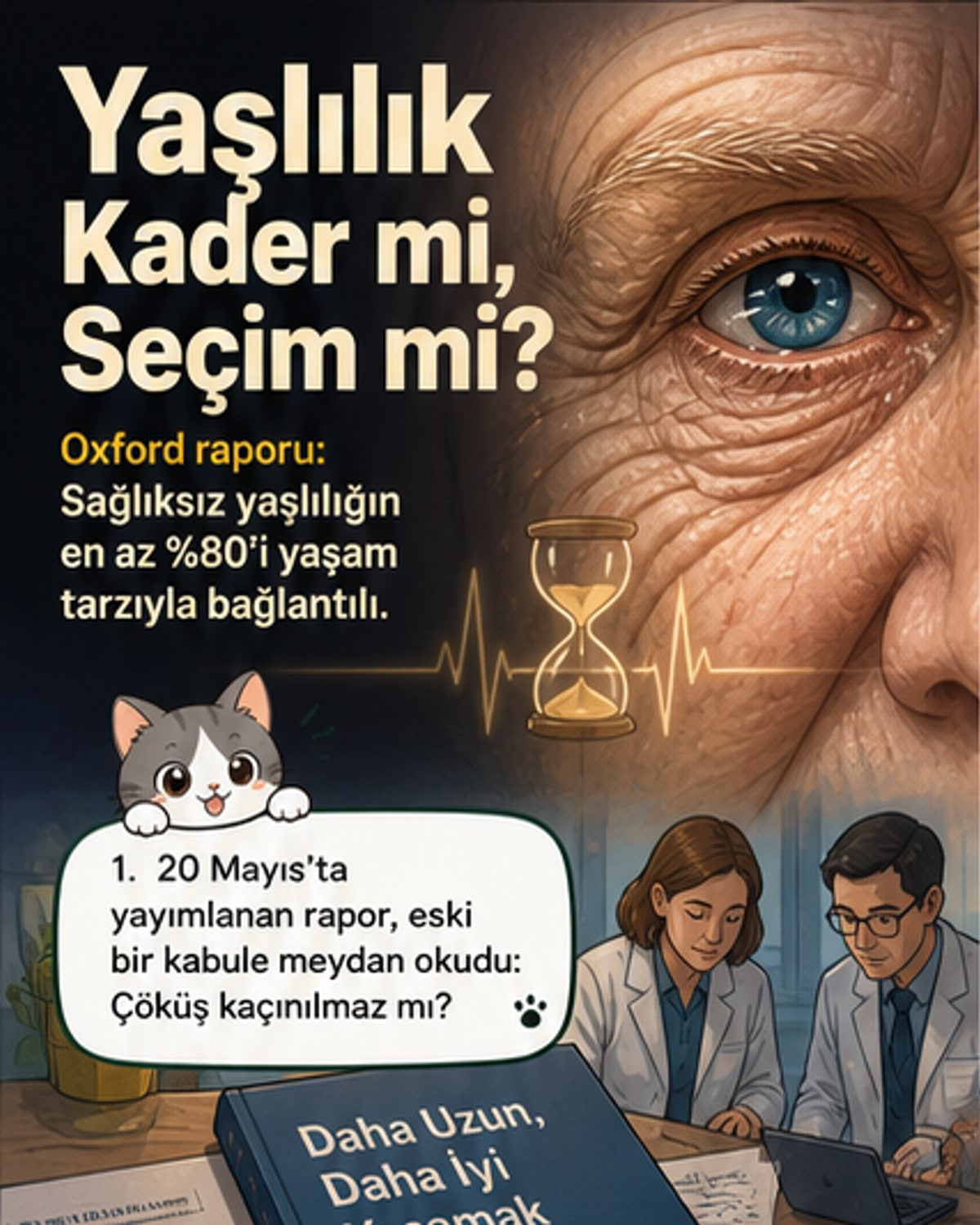 Yaşlanmada sorumluluk bireyde mi?