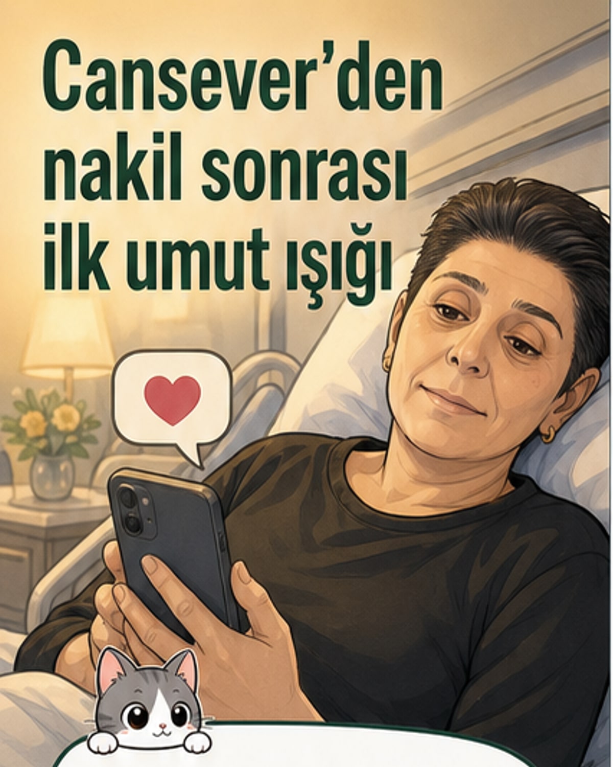 Cansever'den ilk umut ışığı