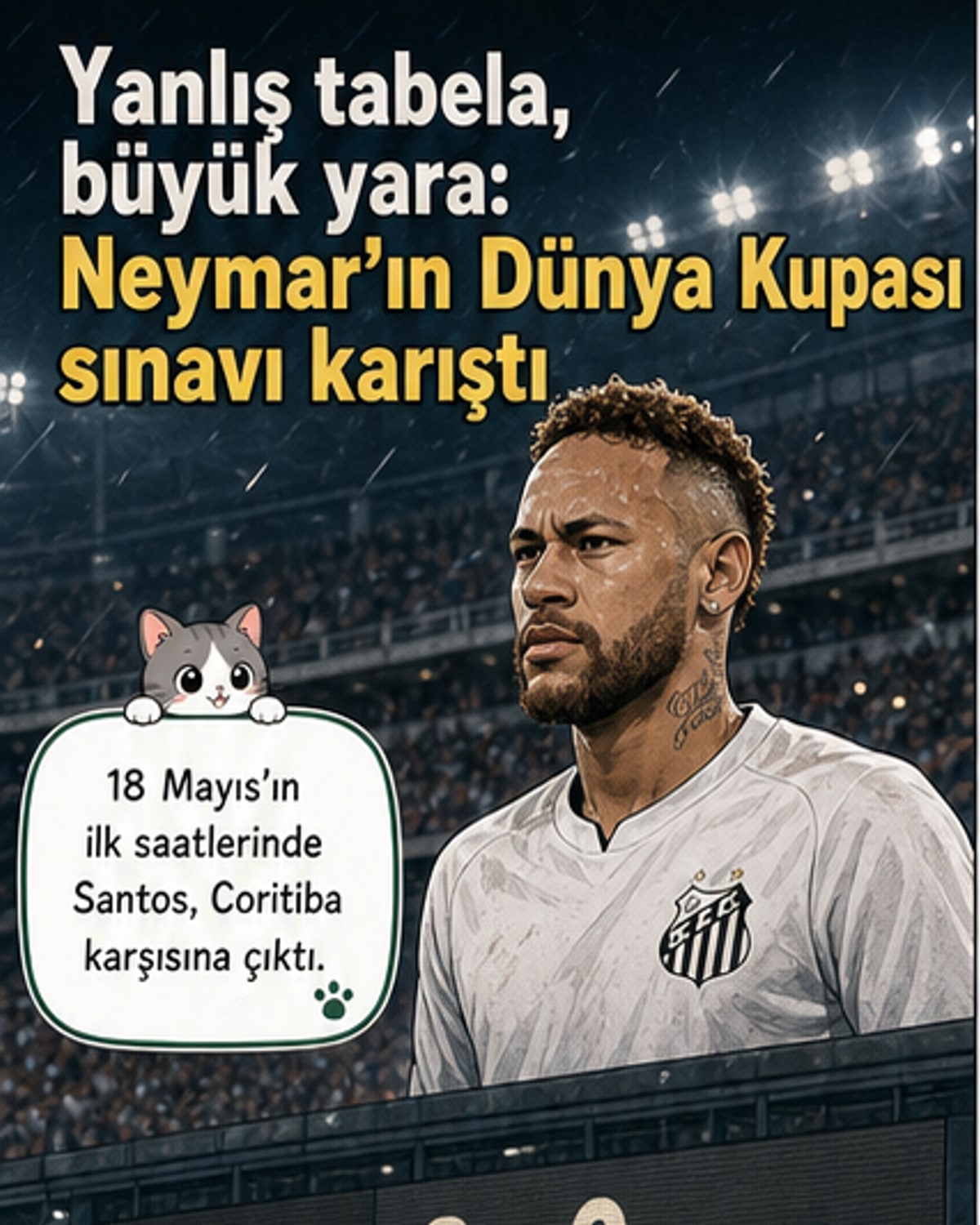 Hakem hatası, Neymar'ın Dünya Kupası hayalini mi bozdu?