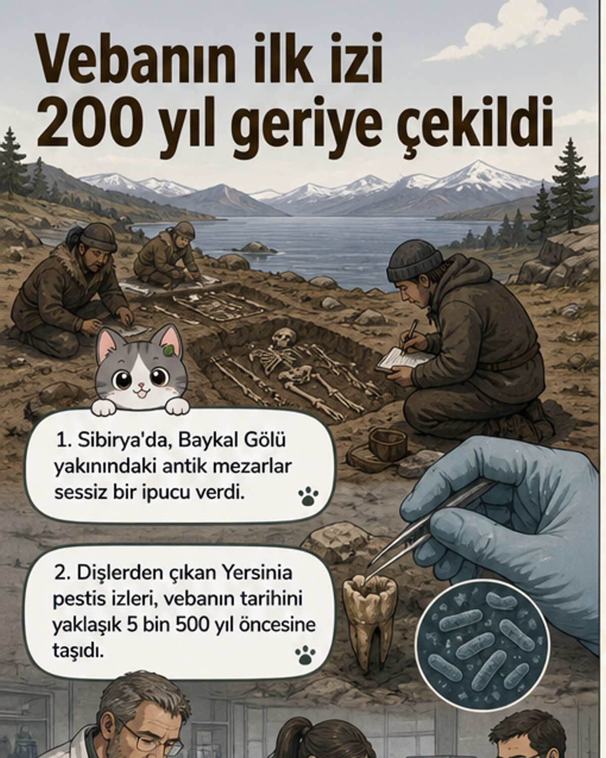 Veba, 5.500 yıl önce ilk kez çıktı