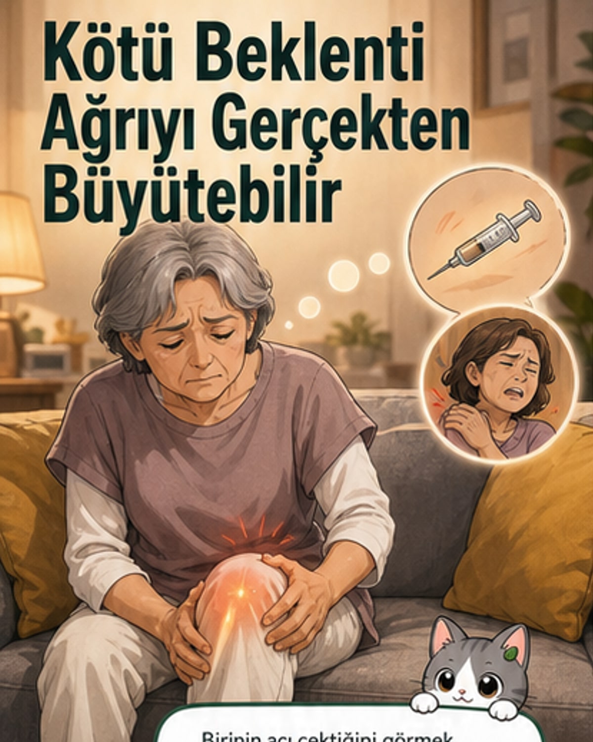 Kötü beklenti, ağrıyı gerçekten artırıyor