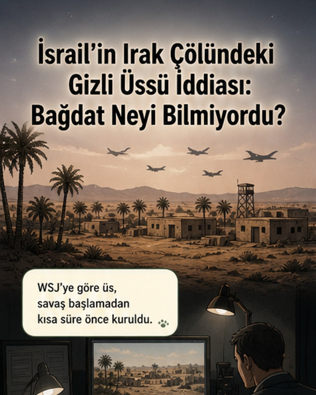 İsrail, Irak’ta gizli üs mi kurdu?