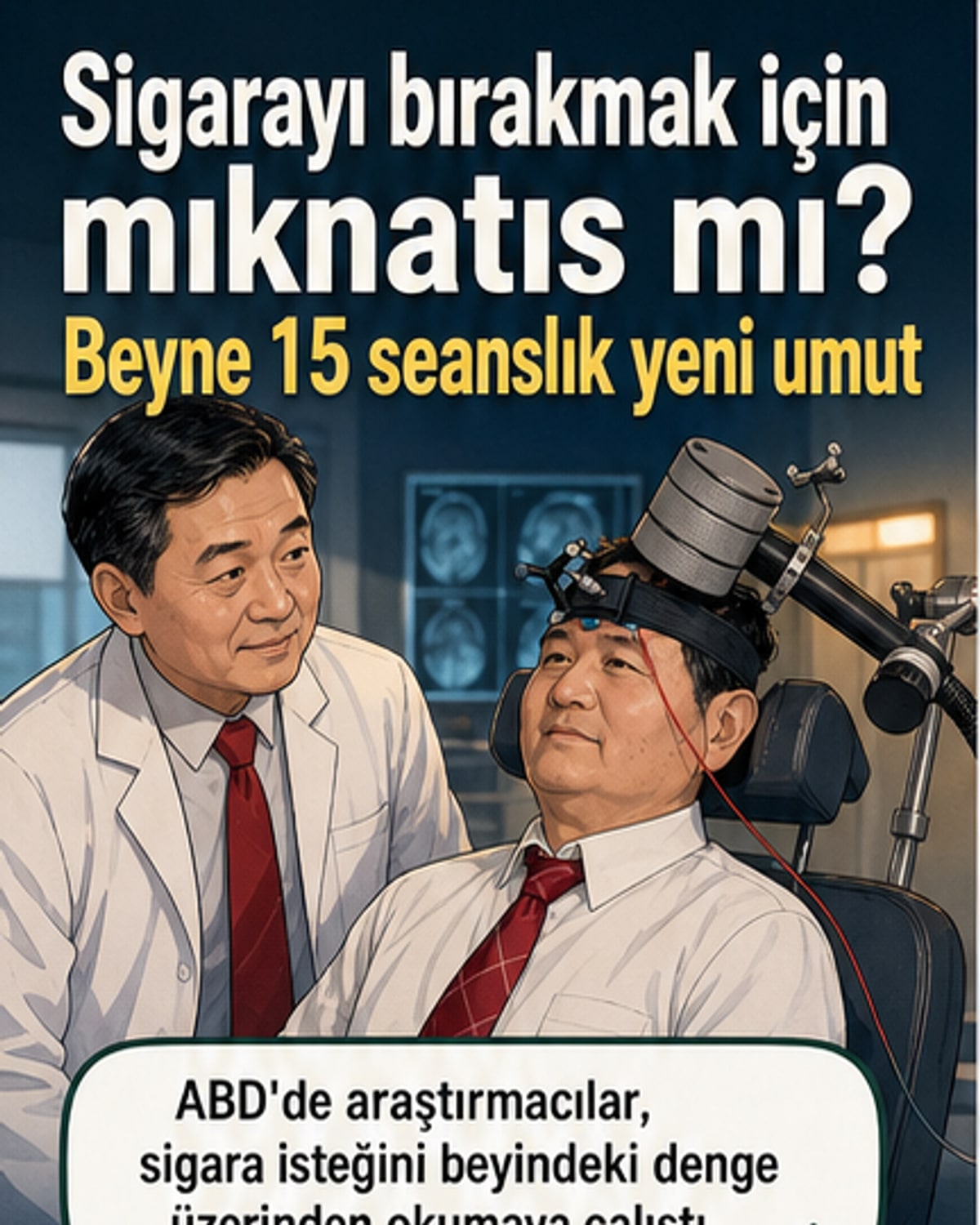 Manyetik dalgalarla sigara bırakmak mümkün mü?