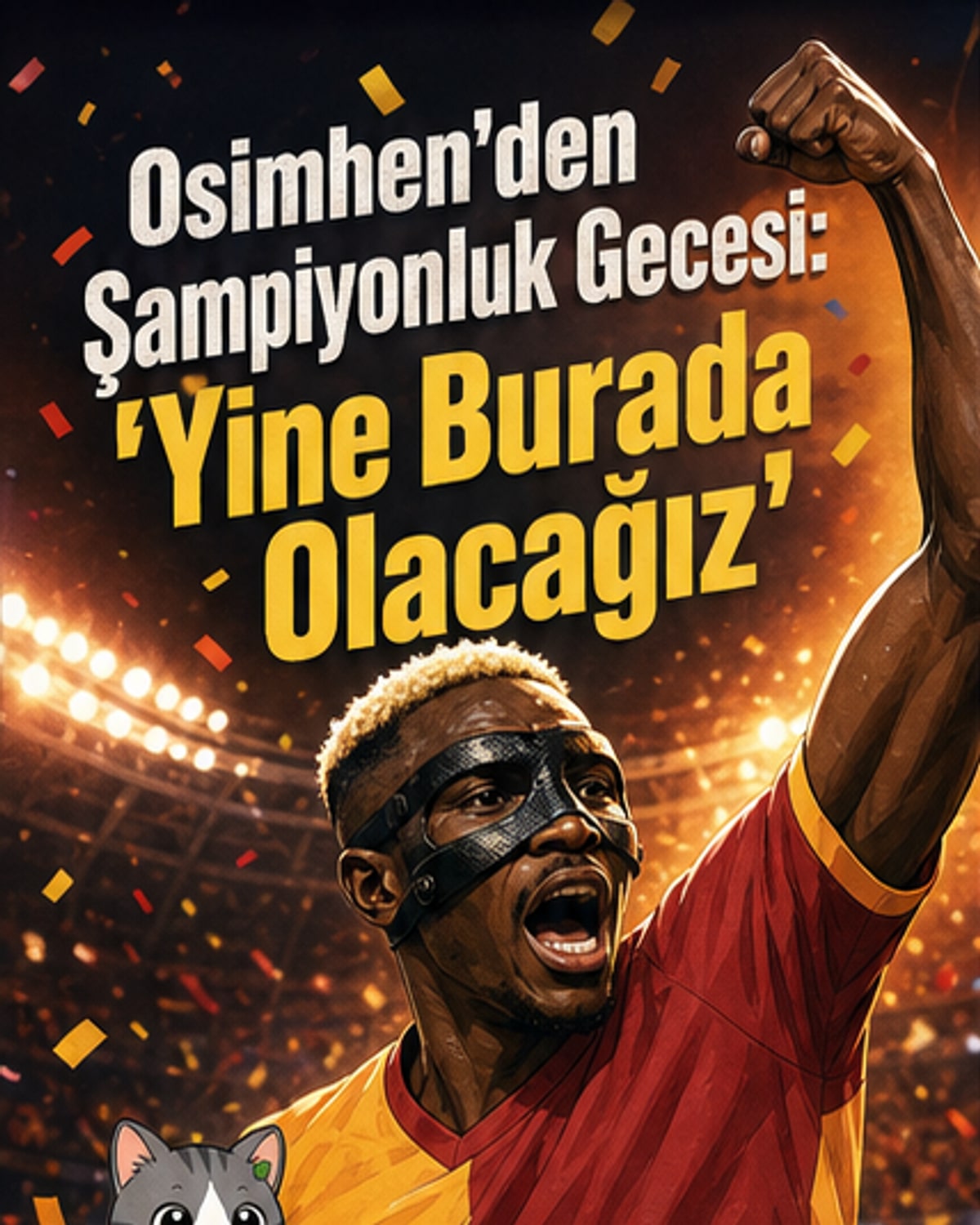 Osimhen, rakiplerini kızdıracak sözler söyledi