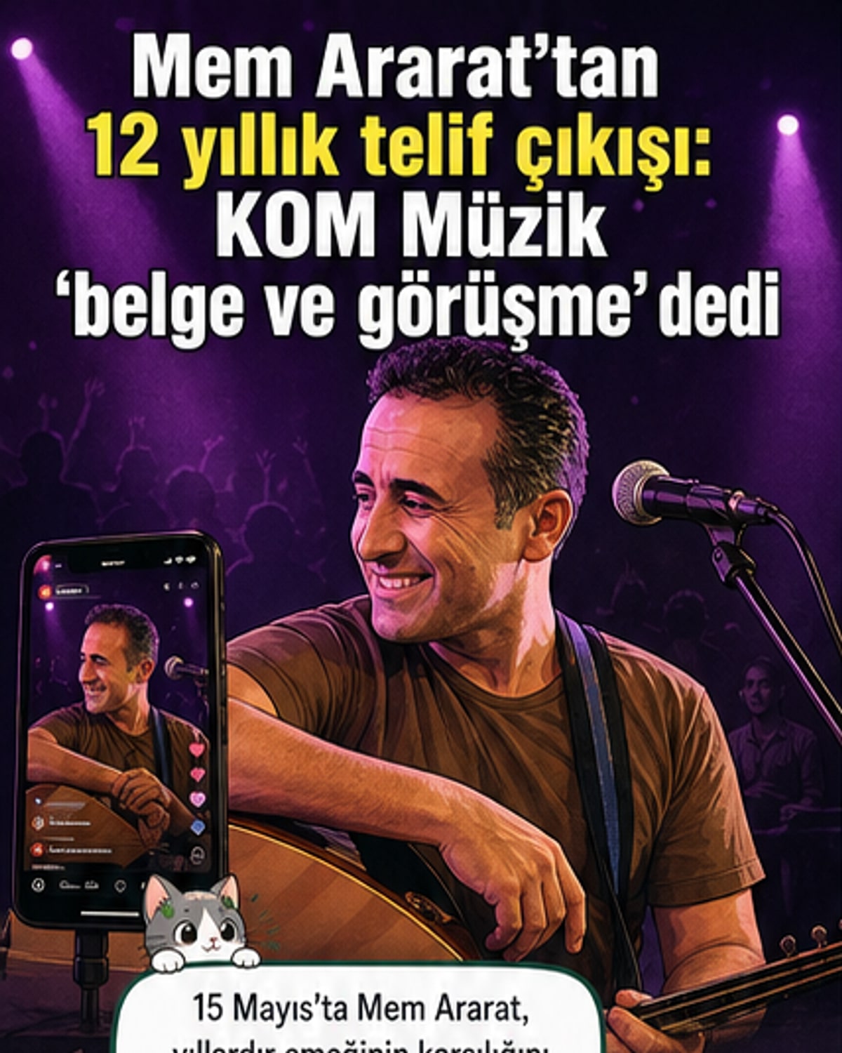 Kürt müziğinde telif krizi: 12 yıllık sessizliğin sonu
