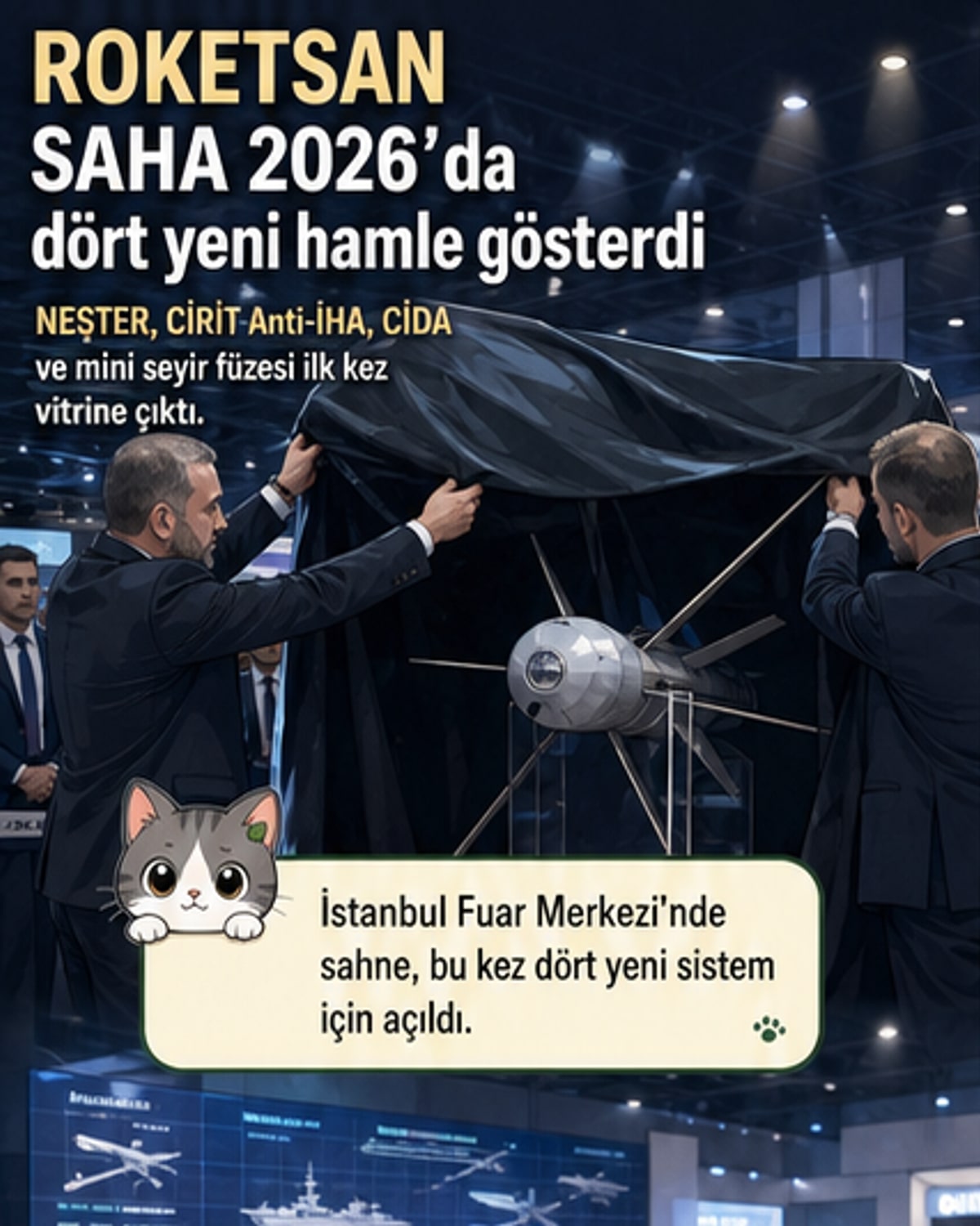 ROKETSAN'ın 4 yeni savunma sistemi