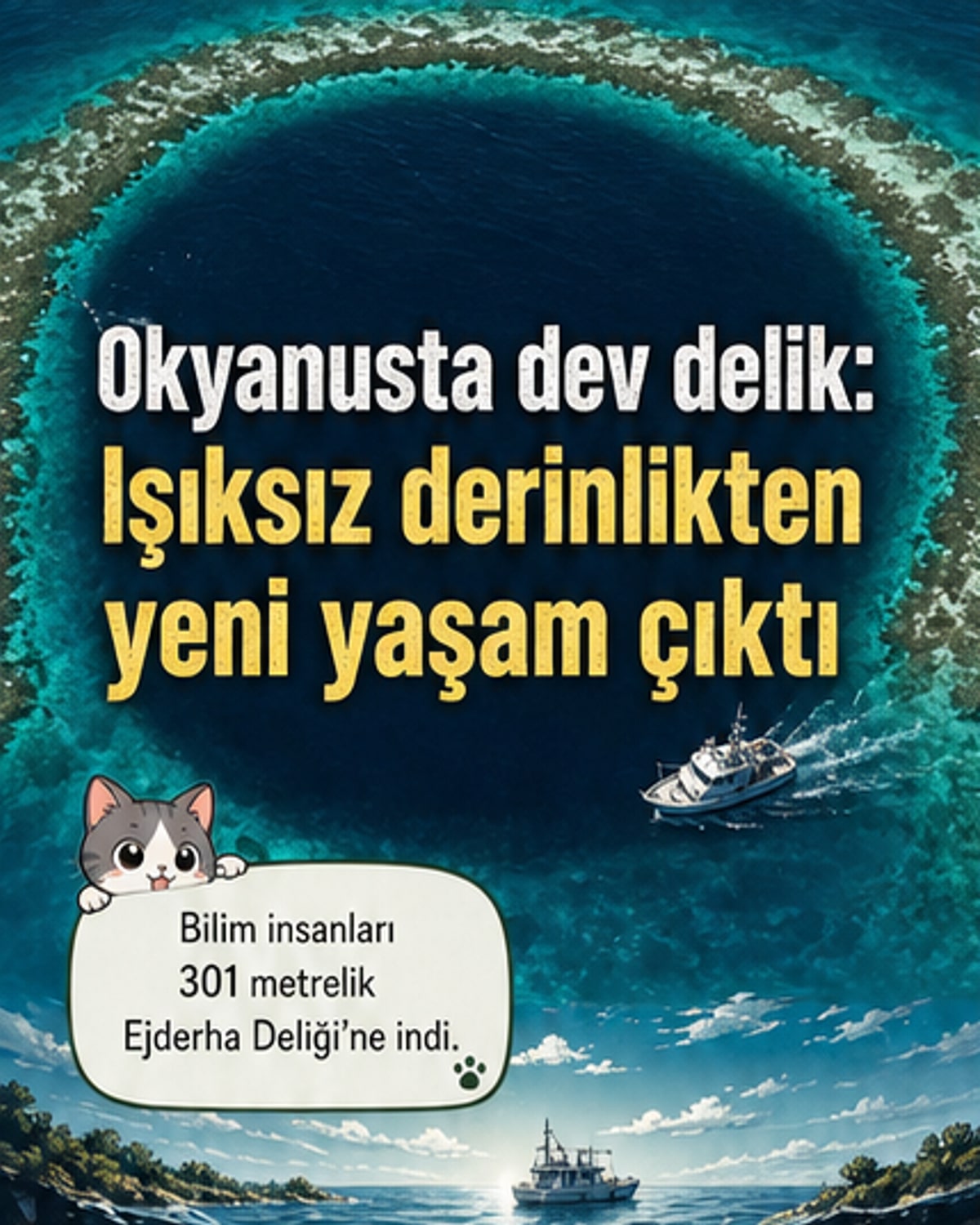 Ejderha Deliği'nde yaşamın sınırları