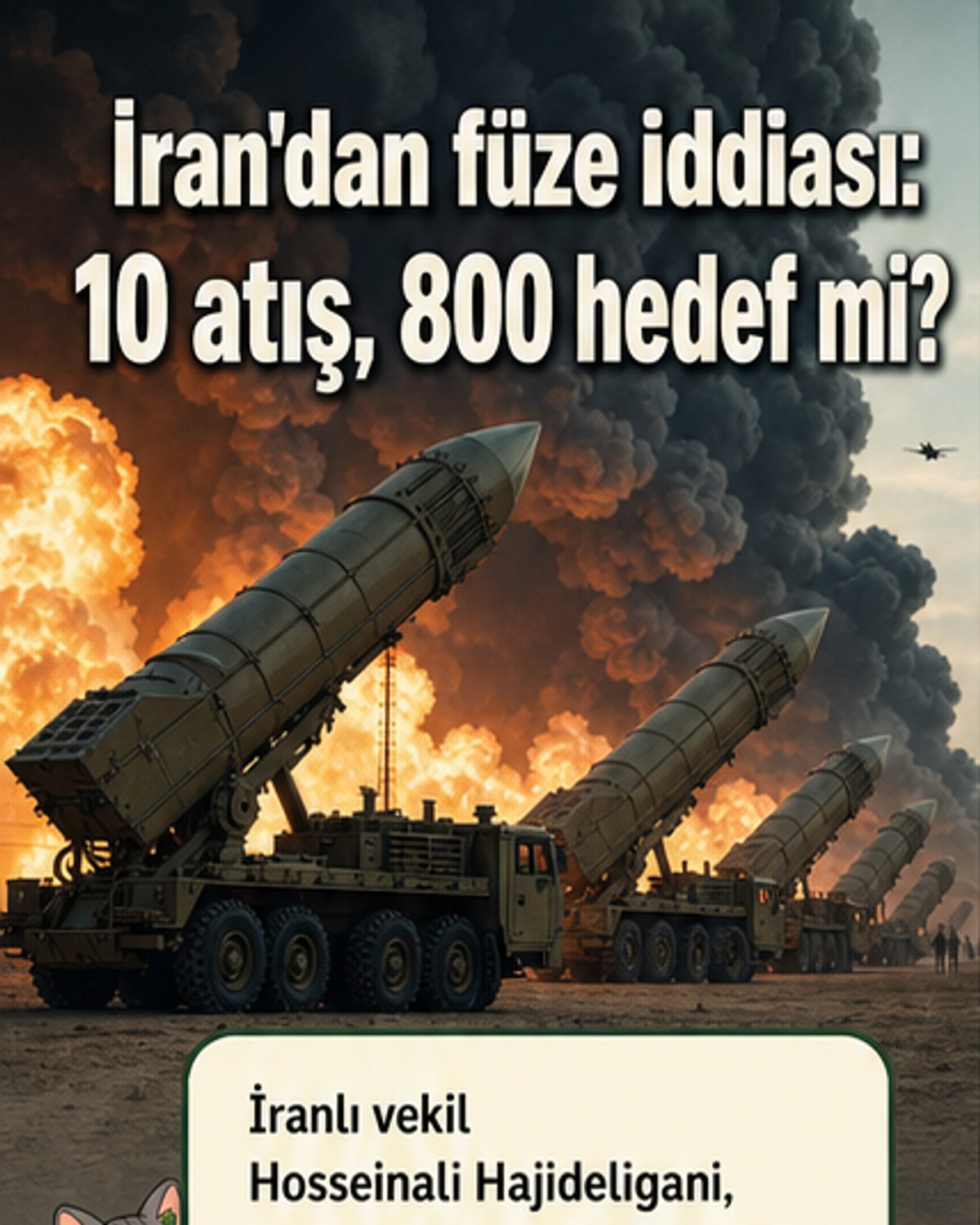İranlı vekil: 80'e bölünen füzelerimiz var