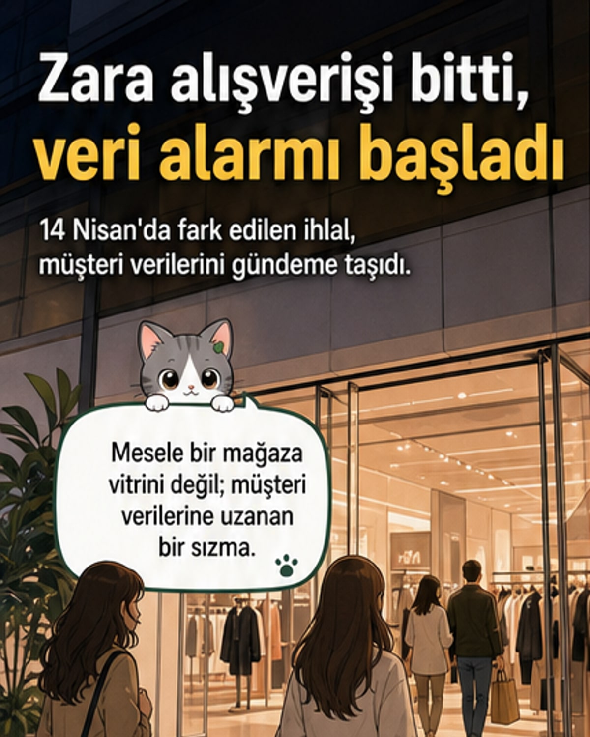Zara'da büyük veri sızıntısı