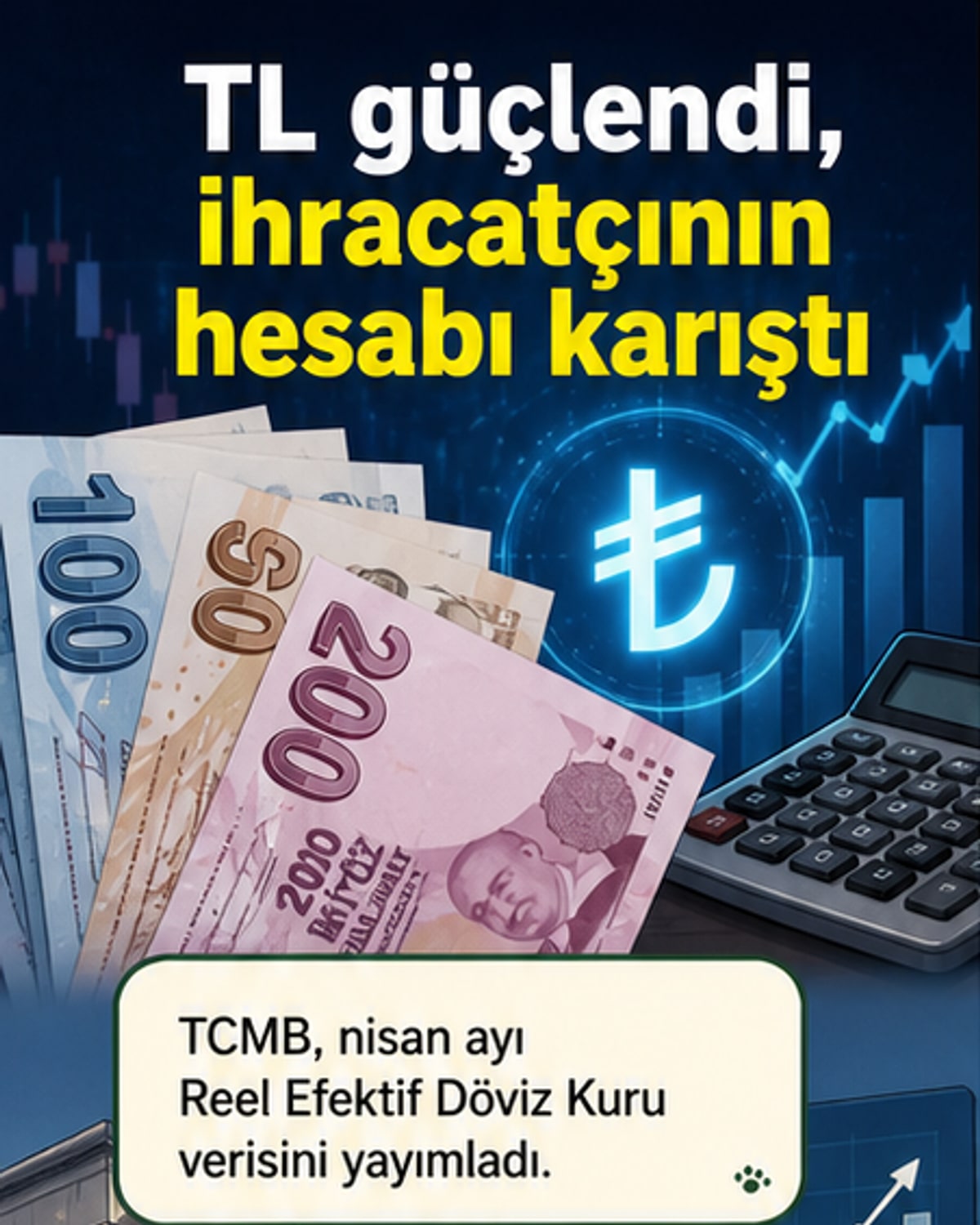 Türk Lirası 6 yılda ilk kez reel değer kazandı