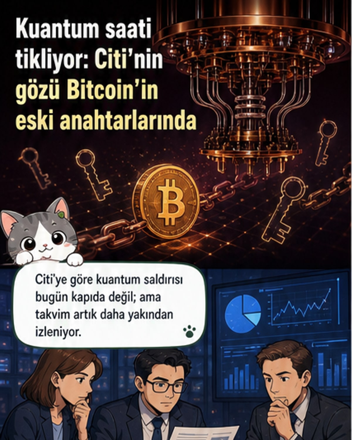 Kuantum bilgisayarlar Bitcoin’i tehdit ediyor