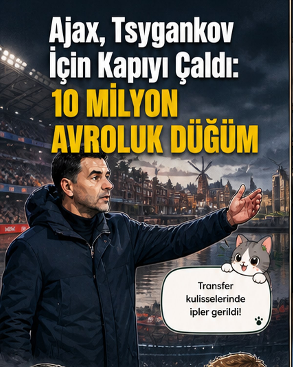 Ajax, Girona forvetiyle ilk görüşme yaptı