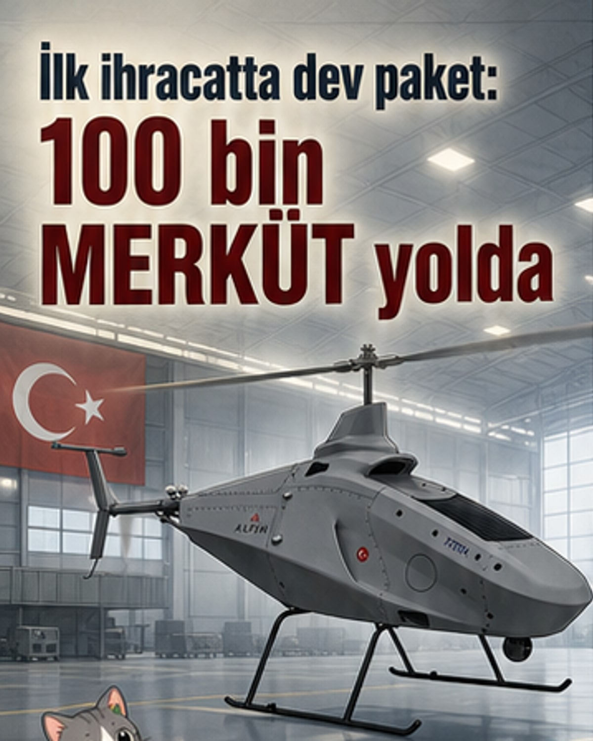 Pasifik Teknoloji 100 bin İHA ihraç ediyor