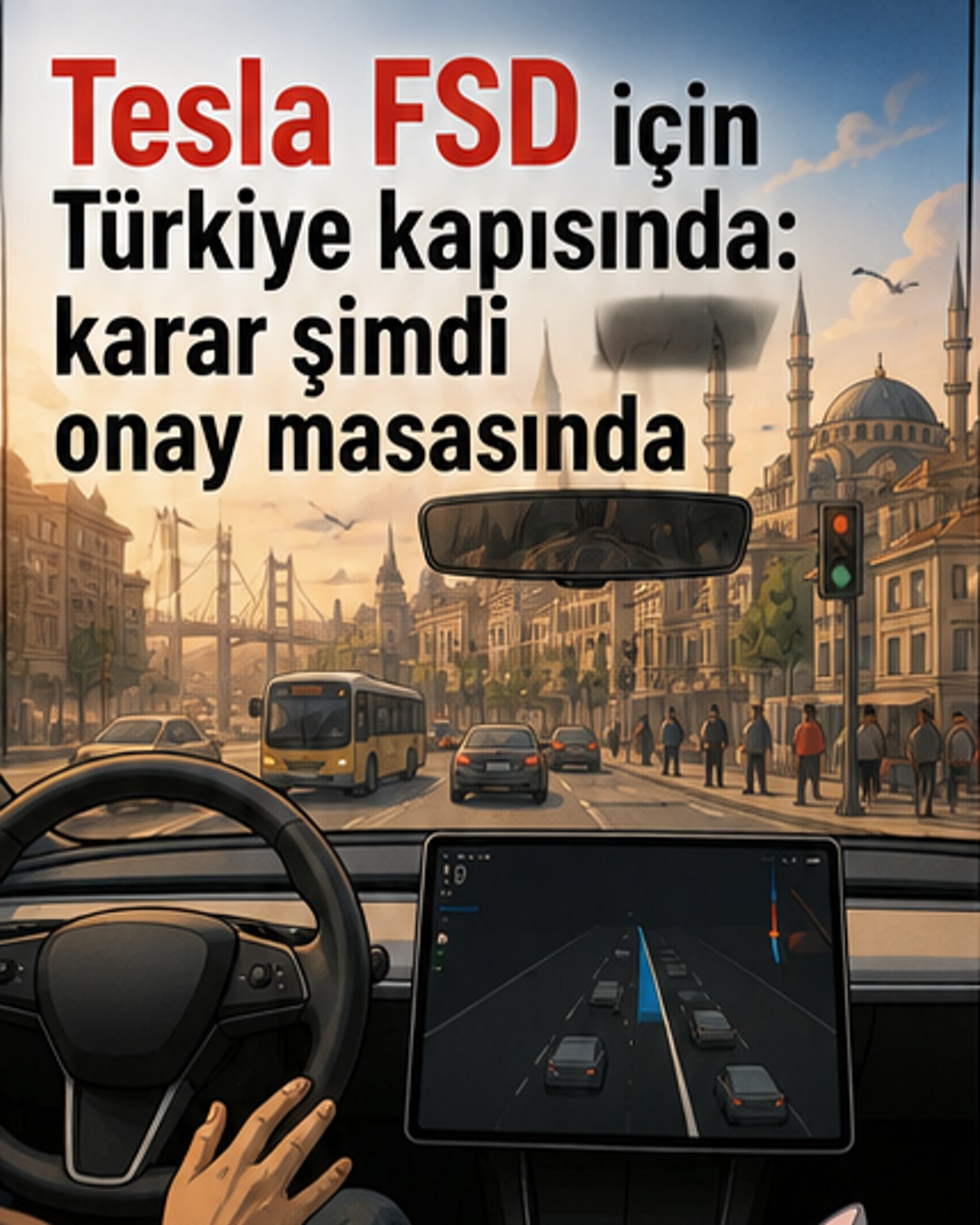 Tesla, Türkiye'de otonom sürüş için resmi başvurdu