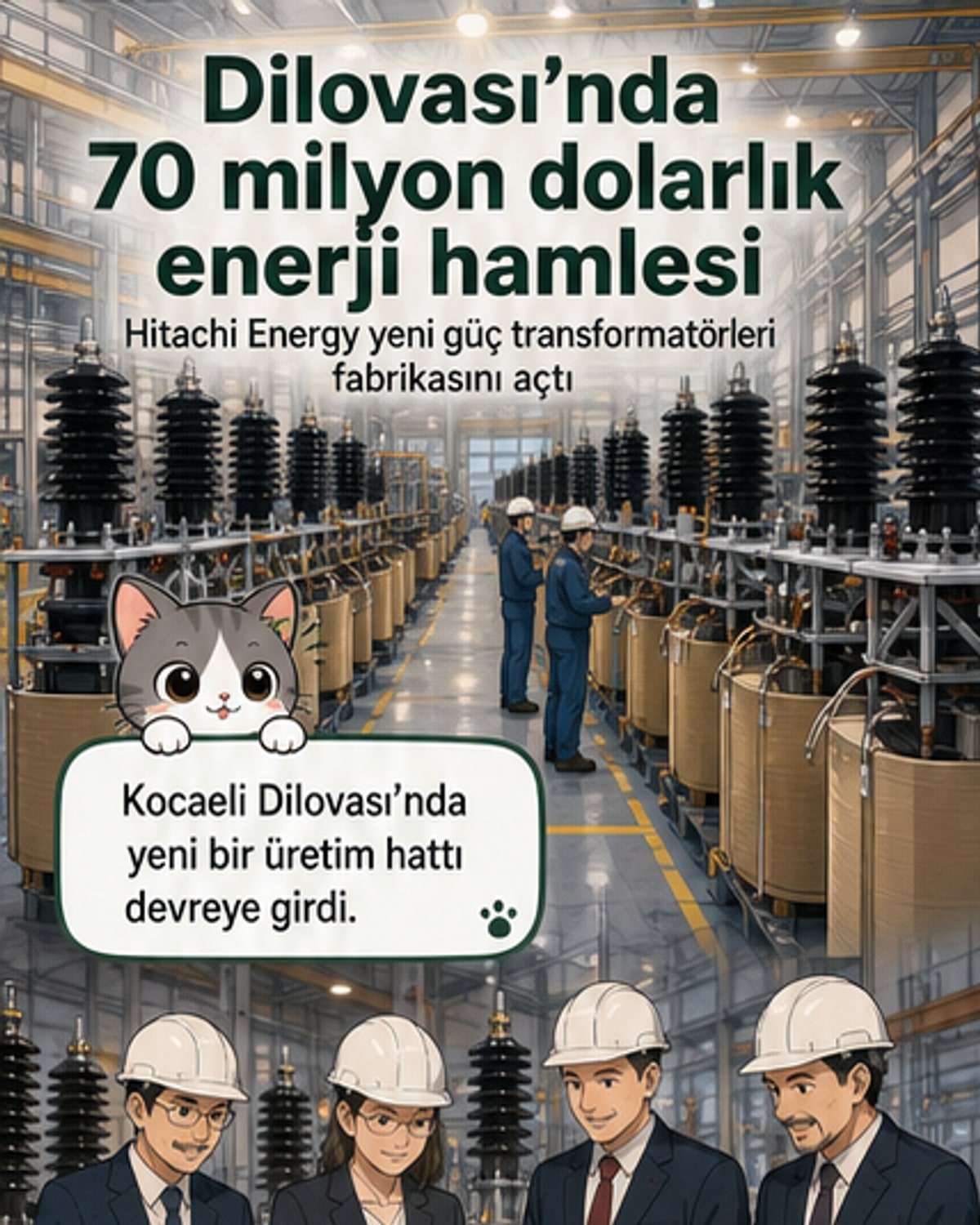 Hitachi, Dilovası'nda 70 milyon dolarlık fabrika açtı