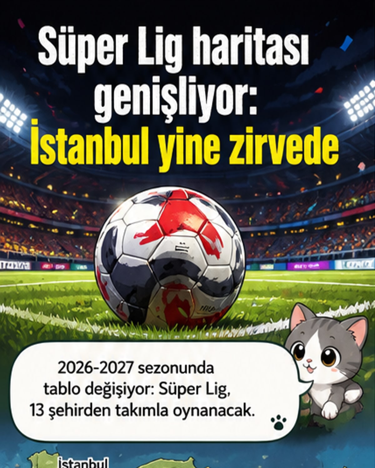 Süper Lig'de 13 Şehirden Takım