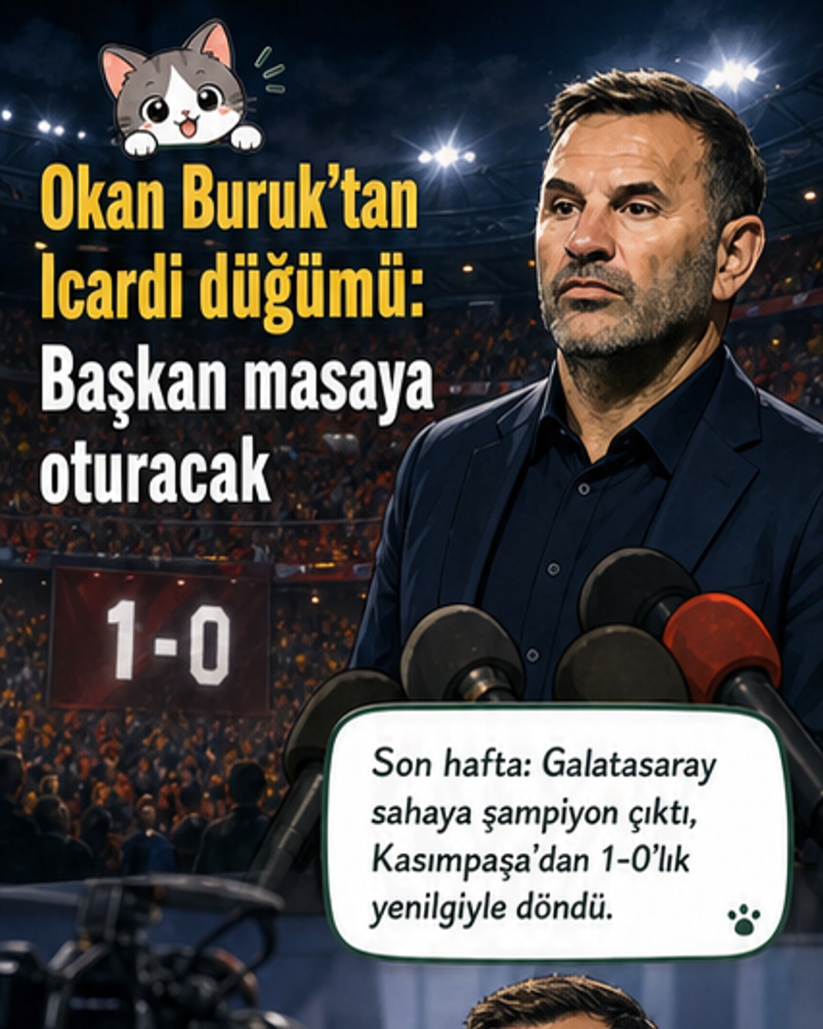 Okan Buruk'tan yabancı kuralı eleştirisi