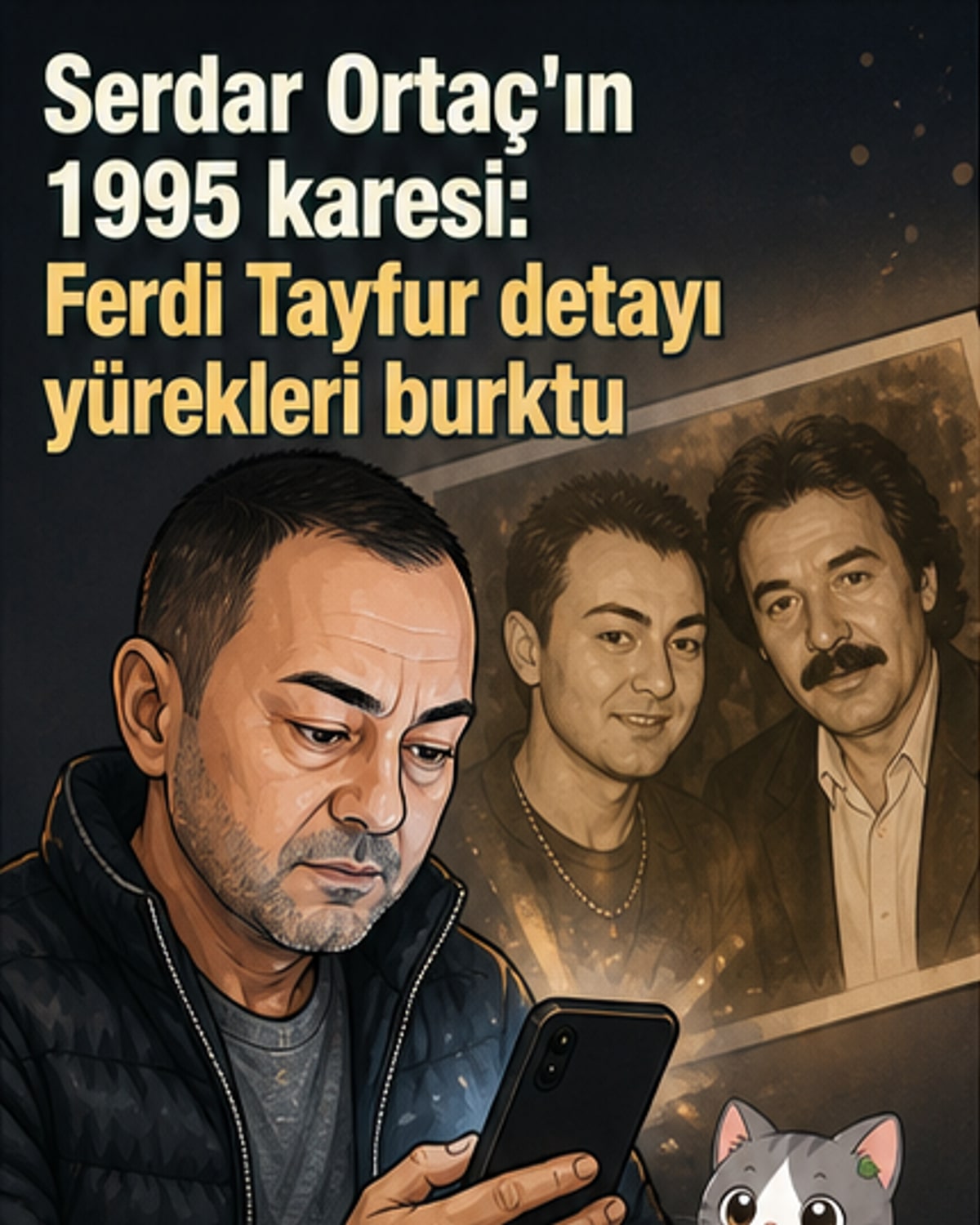 Serdar Ortaç'ın nostaljik paylaşımı