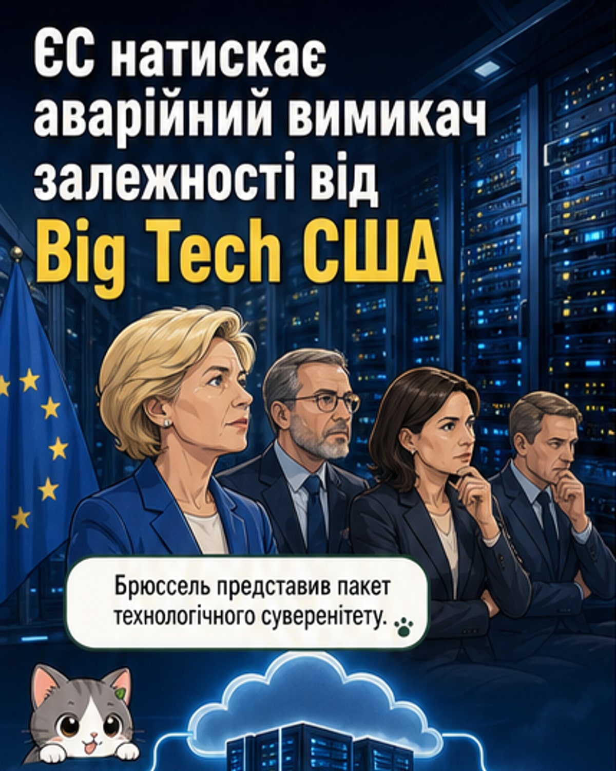 ЄС розриває залежність від американських IT-гігантів