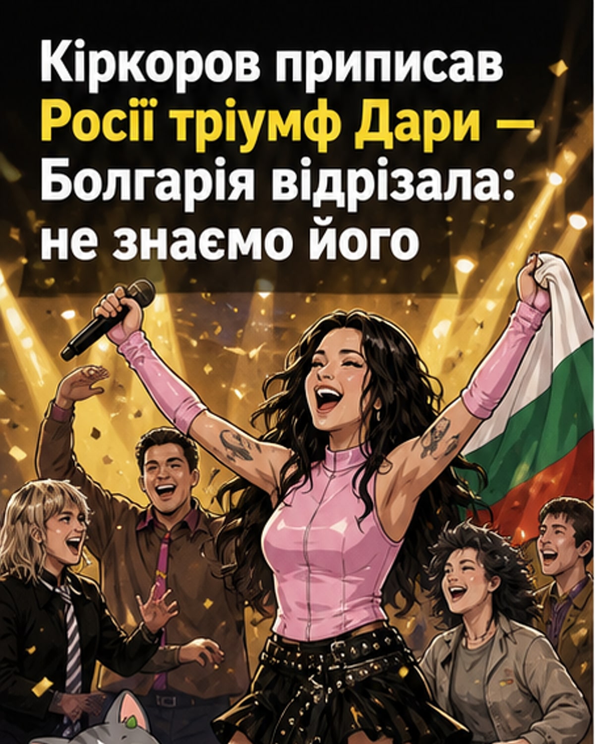 Росія намагалася привласнити перемогу Болгарії на Євробаченні
