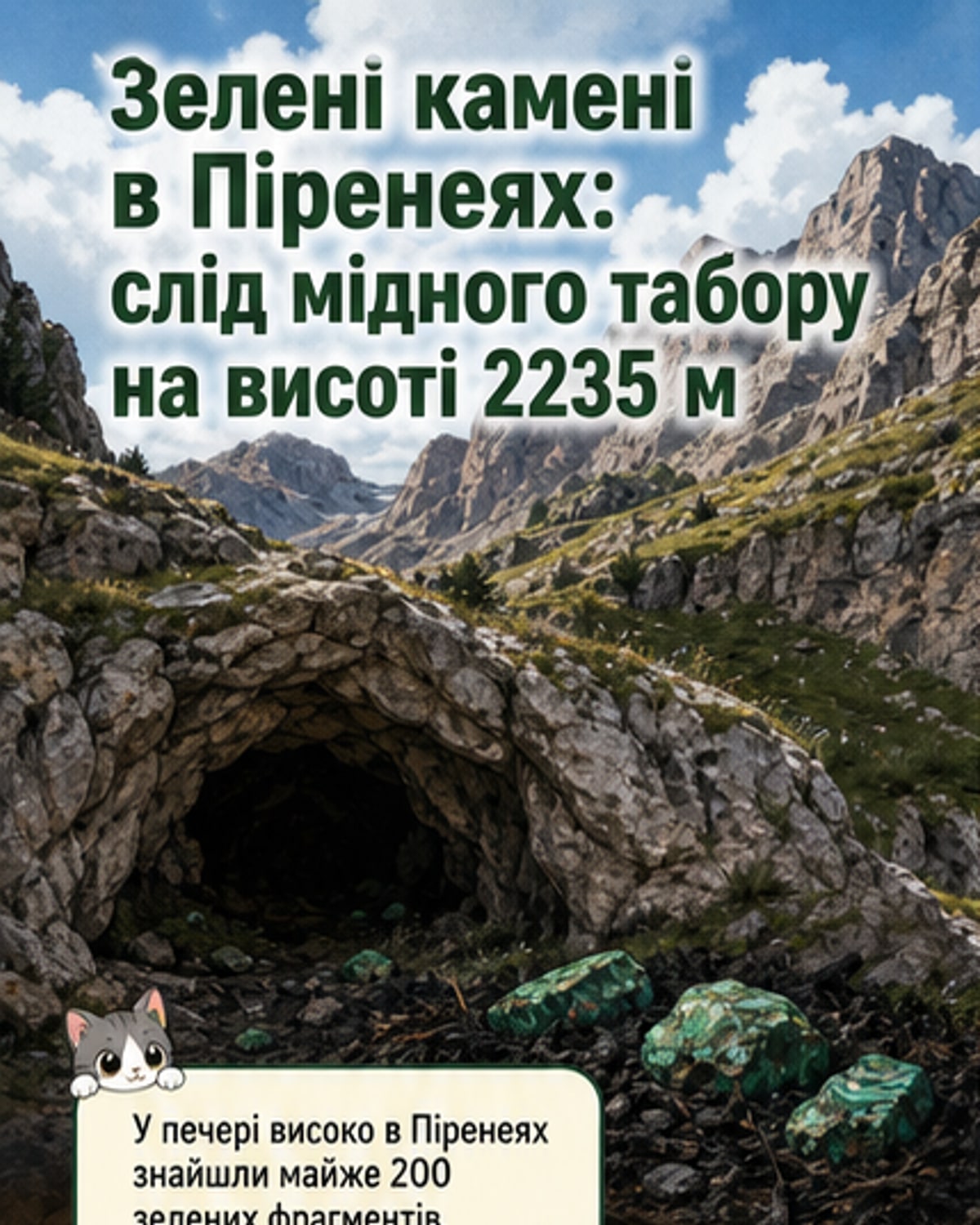Загадкові камені в Піренеях змінюють історію металургії