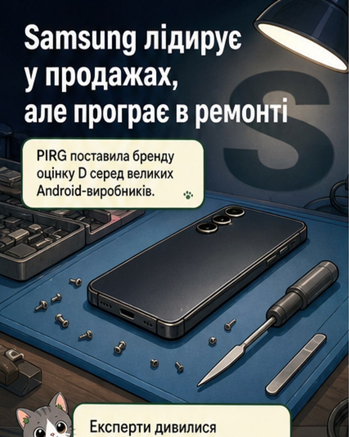 Samsung — найгірший Android-бренд за ремонтом