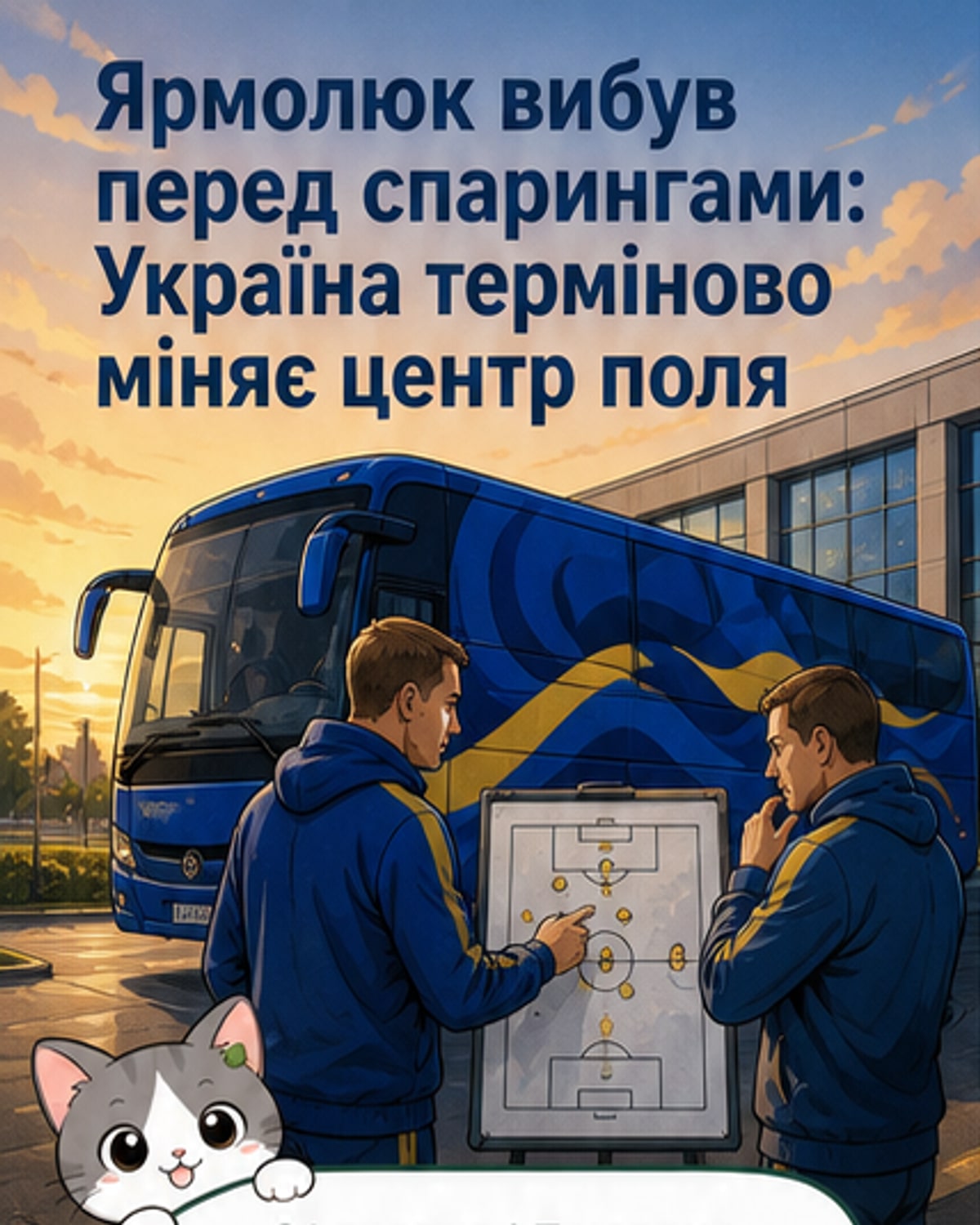 Зміна у складі збірної України