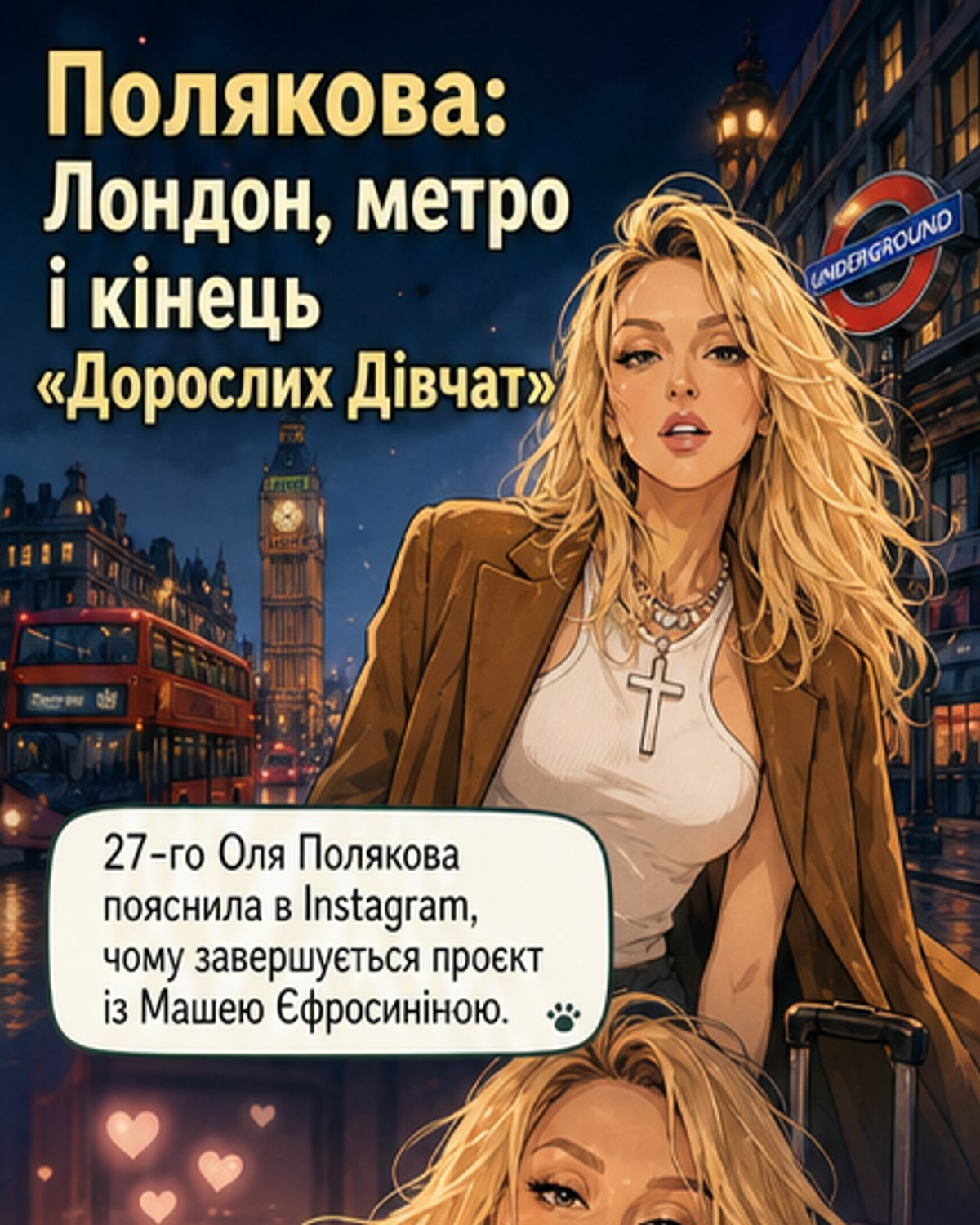 Полякова про кінець шоу з Єфросиніною