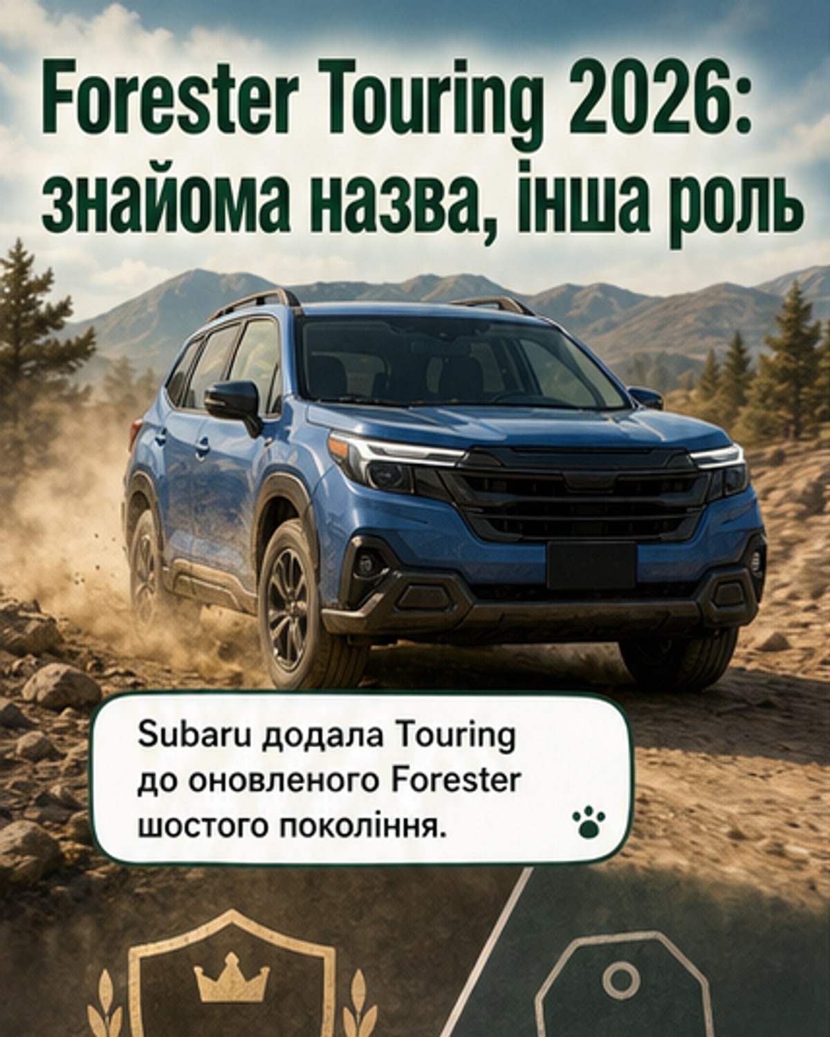 Subaru Forester Touring 2026 на ринку Південно-Східної Азії