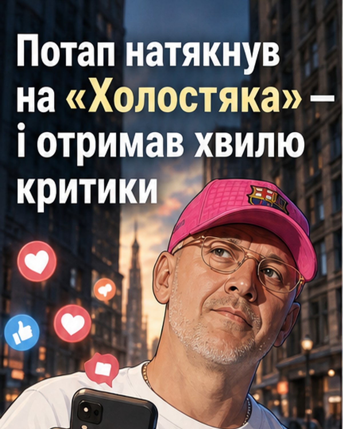 Потап натякнув на участь у "Холостяку"