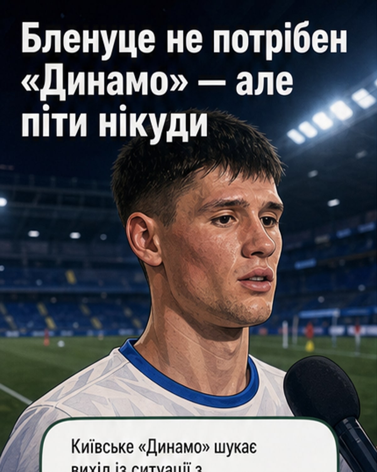 «Динамо» не може позбутися Бленуце