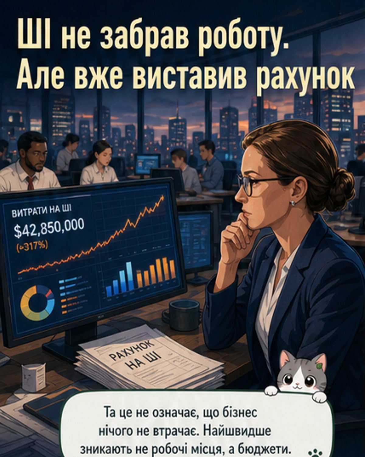ШІ ще не забрав роботу, але вже витягнув багато грошей